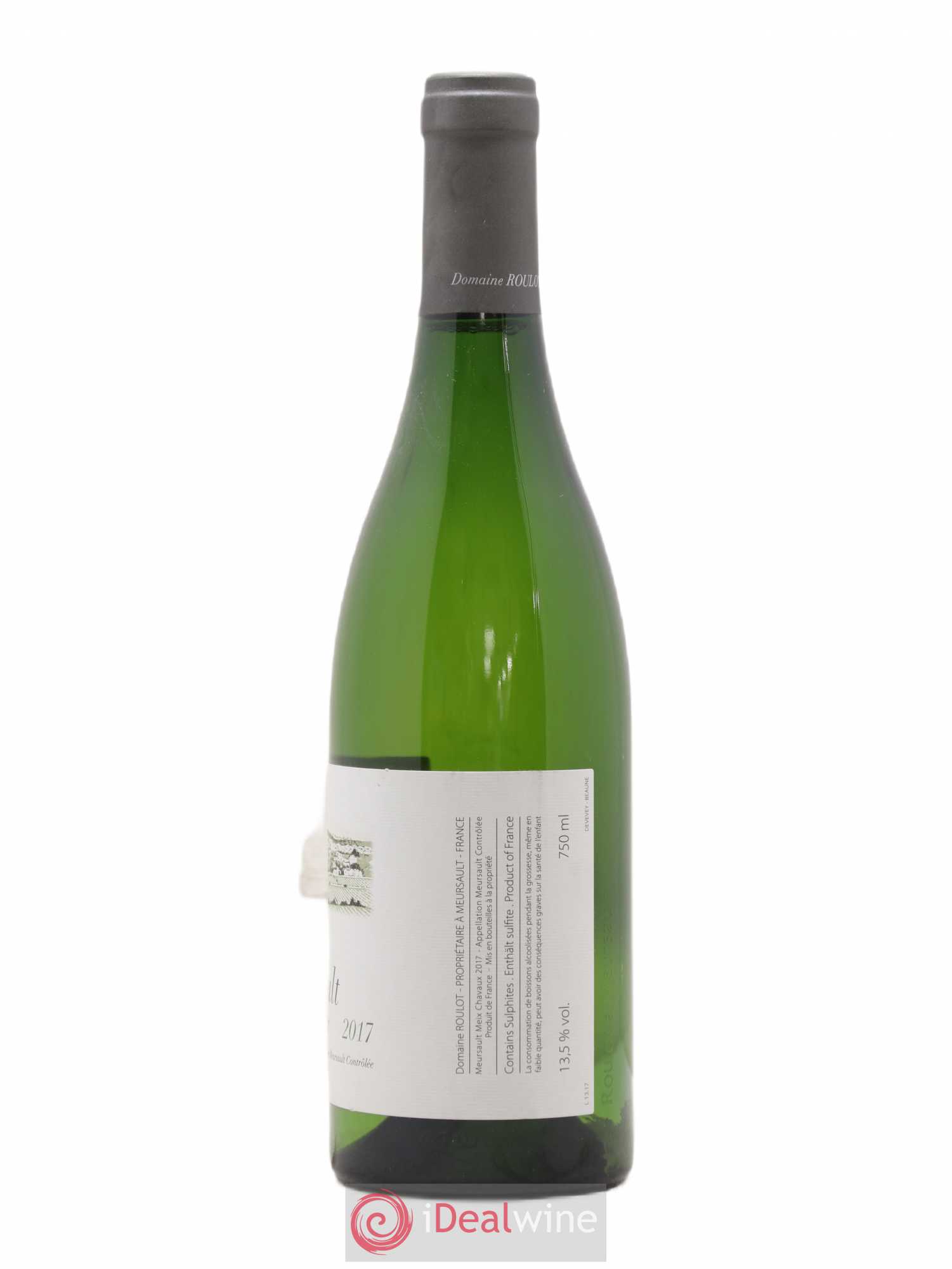 Meursault Meix Chavaux Roulot (Domaine) 2017 - Lot de 1 bouteille - 1