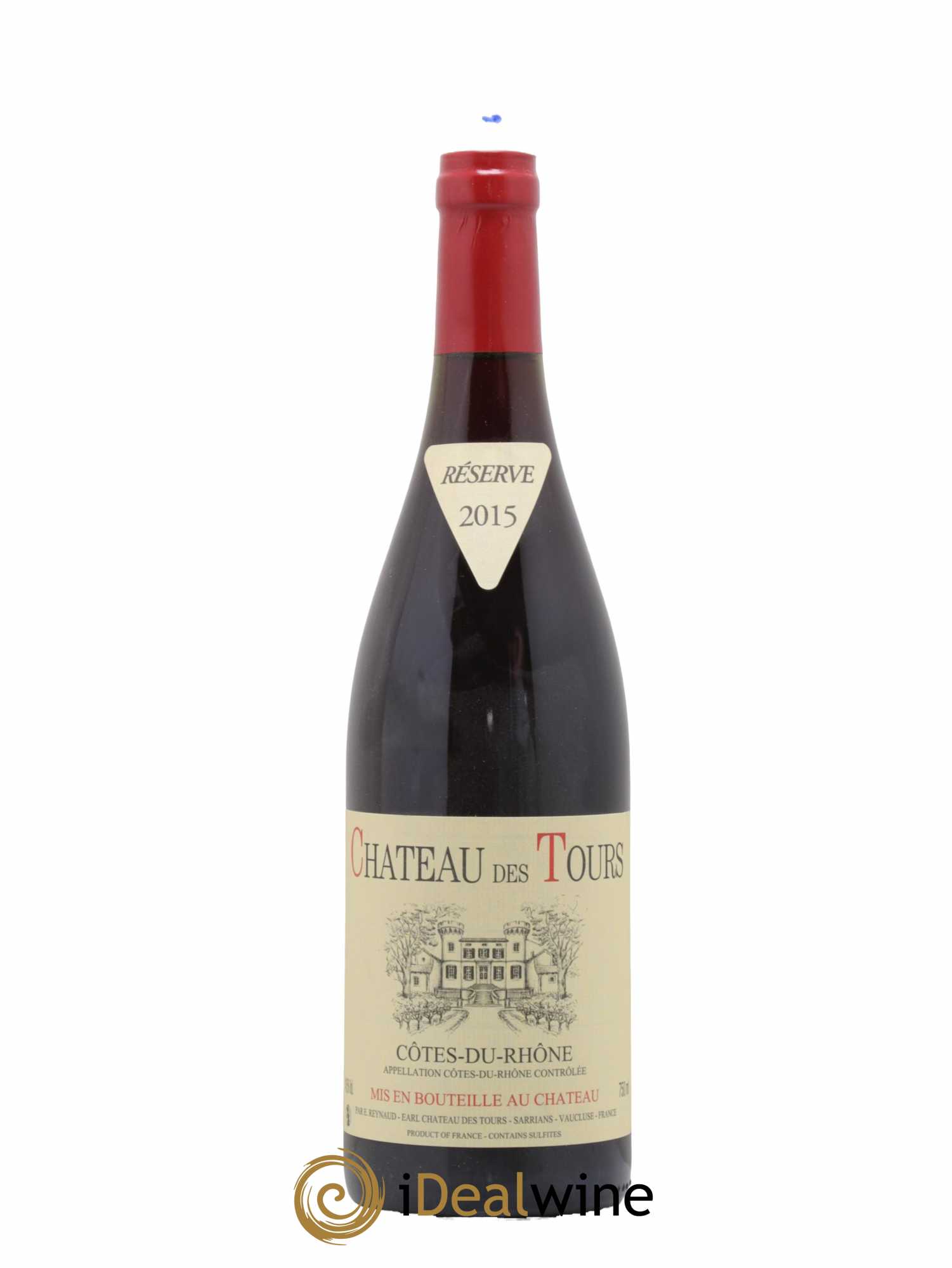 Côtes-du-Rhône Château des Tours Emmanuel Reynaud 2015 - Lot de 1 bouteille - 0