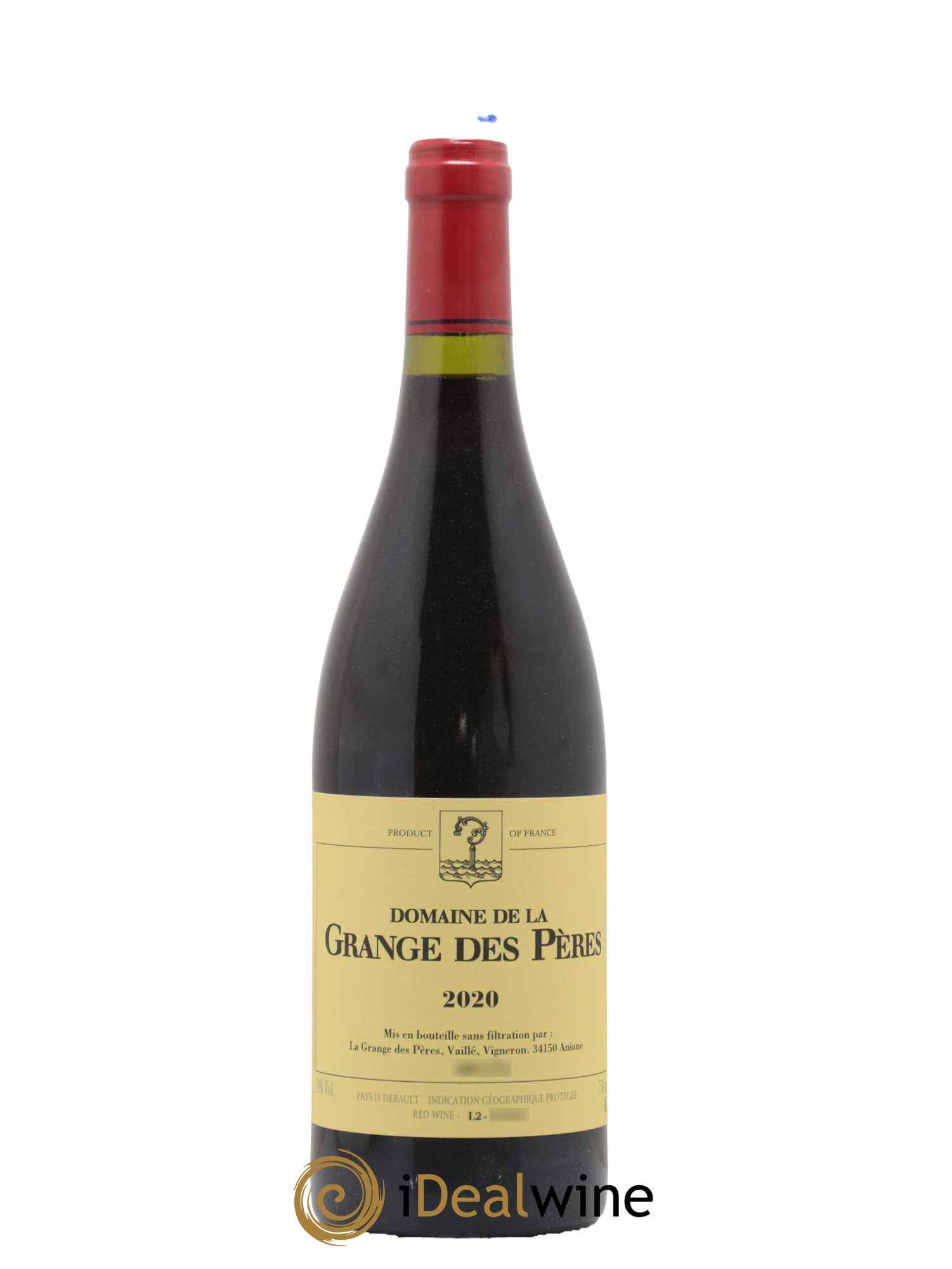 Pays d'Hérault Grange des Pères Laurent Vaillé 2020 - Lot de 1 bouteille - 0