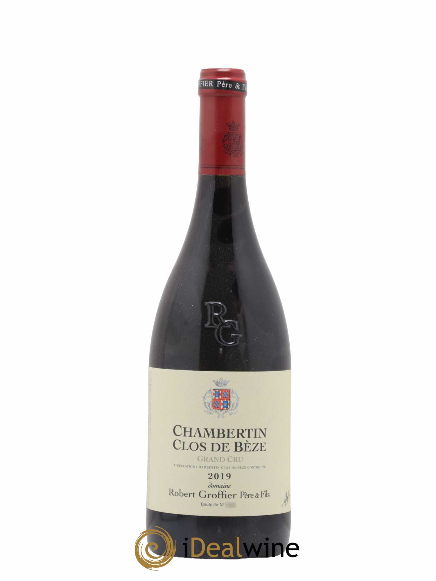 Chambertin Clos de Bèze Grand Cru Robert Groffier Père & Fils (Domaine) 2019 - Lot de 1 bouteille - 0