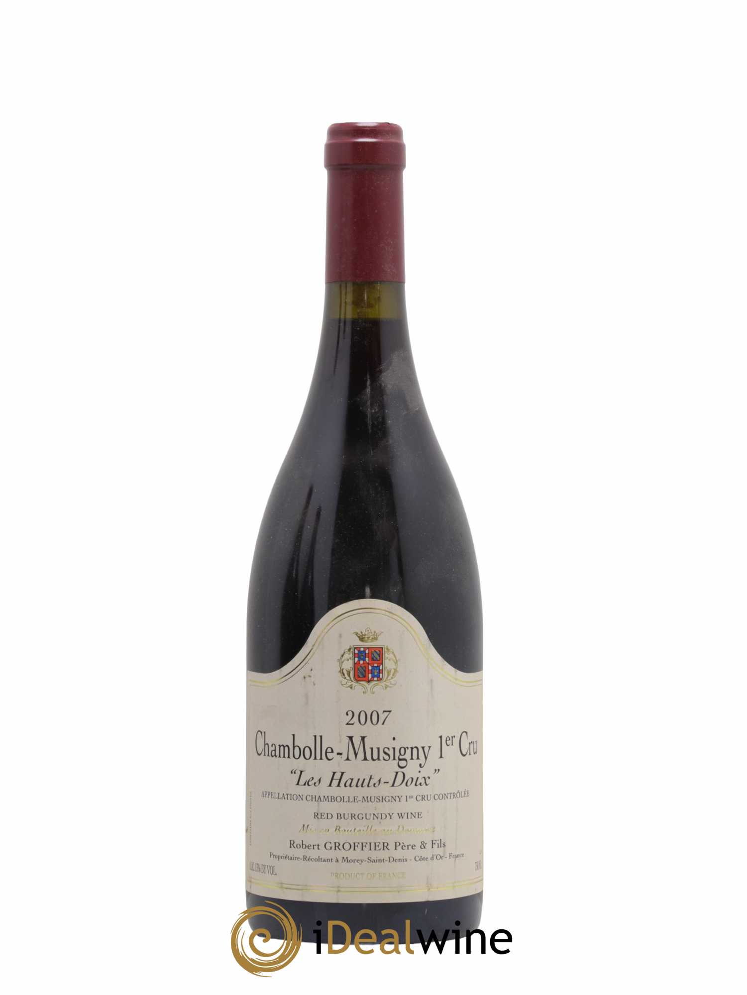 Chambolle-Musigny 1er Cru Les Hauts Doix Robert Groffier Père & Fils (Domaine) 2007 - Lot de 1 bouteille - 0