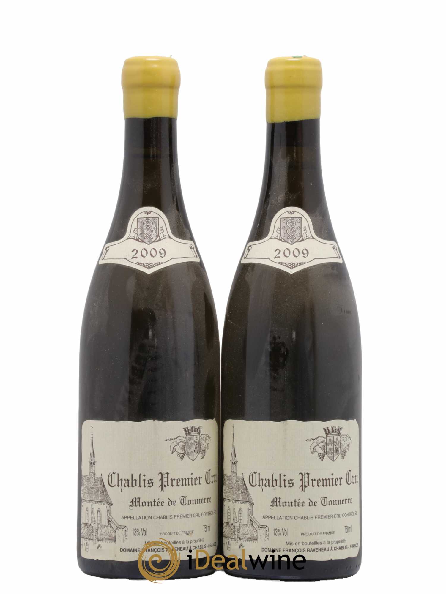 Chablis 1er Cru Montée de Tonnerre Raveneau (Domaine) 2009 - Lot de 2 bouteilles - 0
