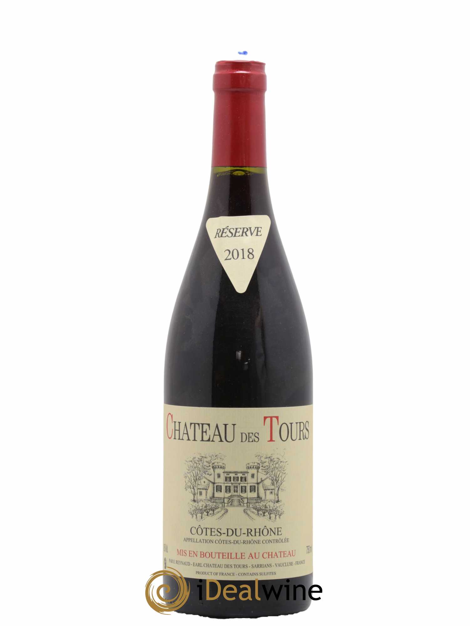 Côtes-du-Rhône Château des Tours Emmanuel Reynaud 2018 - Lot de 1 bouteille - 0