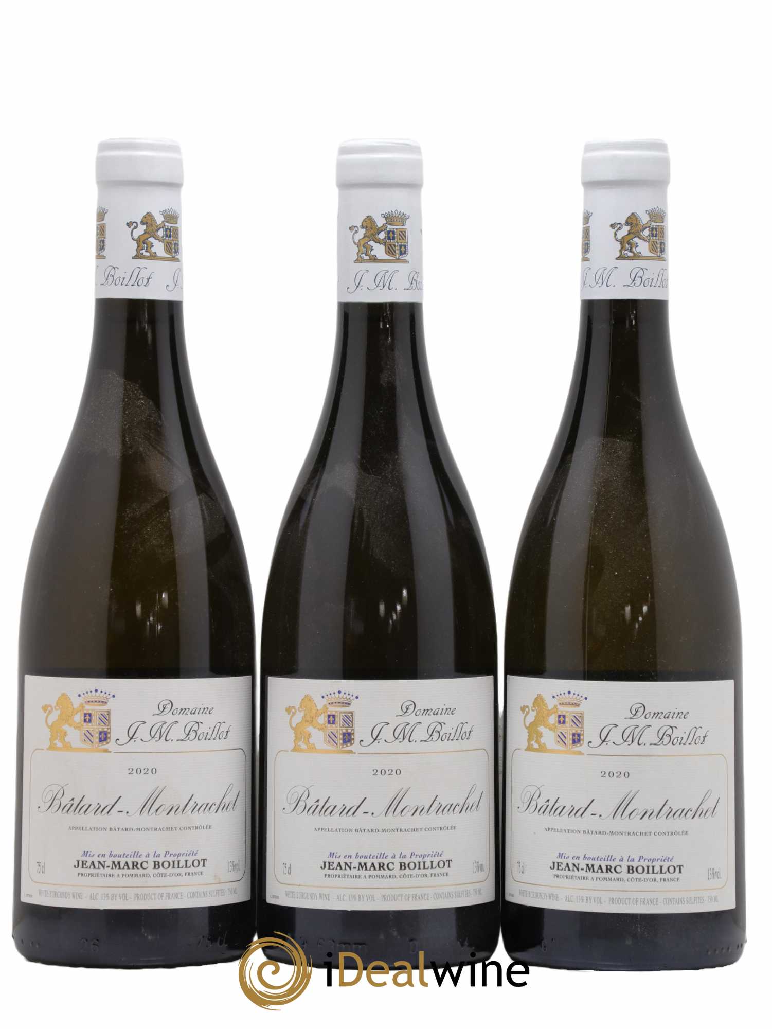 Bâtard-Montrachet Grand Cru Jean-Marc Boillot 2020 - Lot de 3 bouteilles - 0