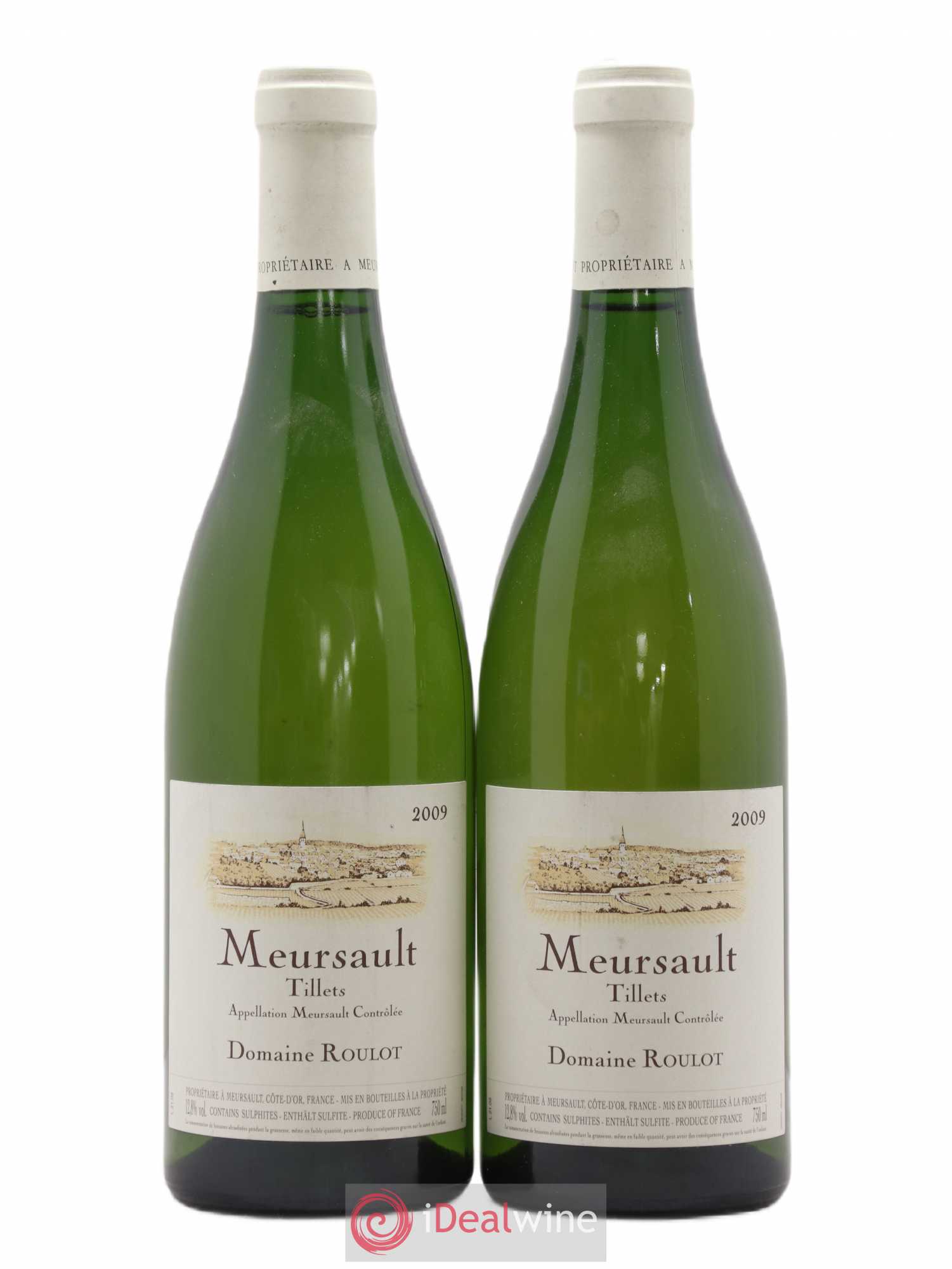 Meursault Les Tillets Roulot (Domaine) 2009 - Lot de 2 bouteilles - 0