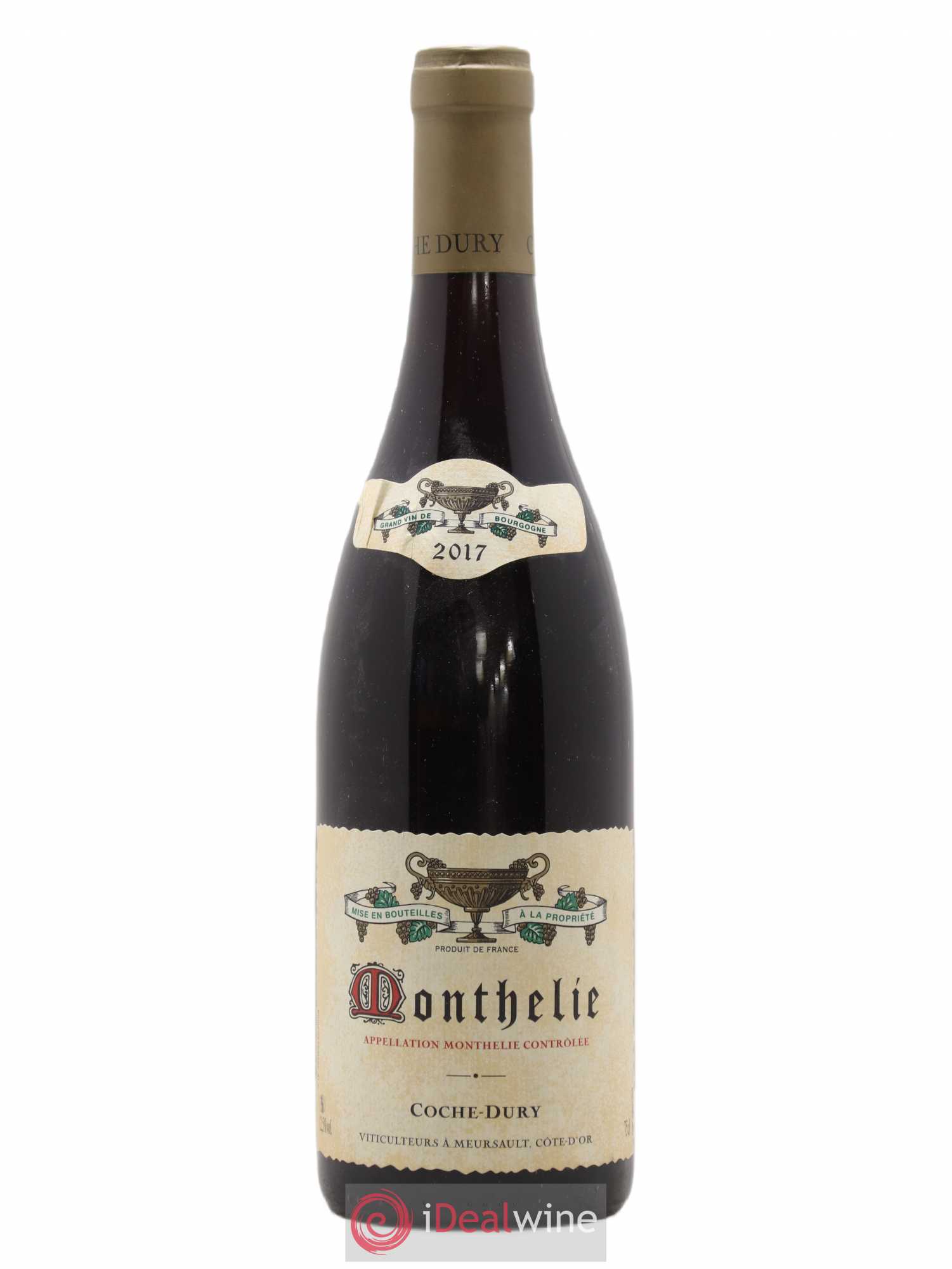 Monthélie Coche Dury (Domaine) 2017 - Lot de 1 bouteille - 0