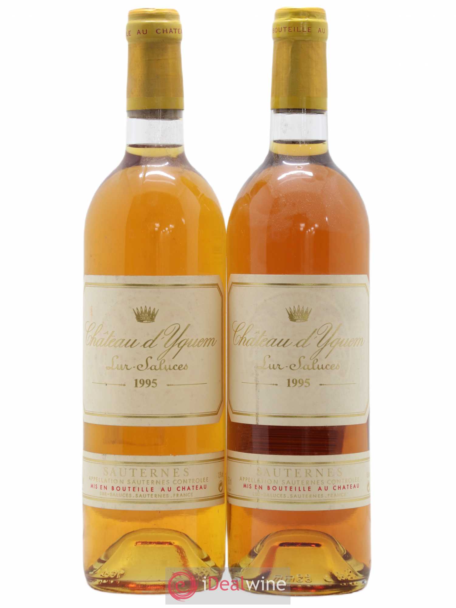 Château d' Yquem 1er Cru Classé Supérieur 1995 - Lotto di 2 bottiglie - 0
