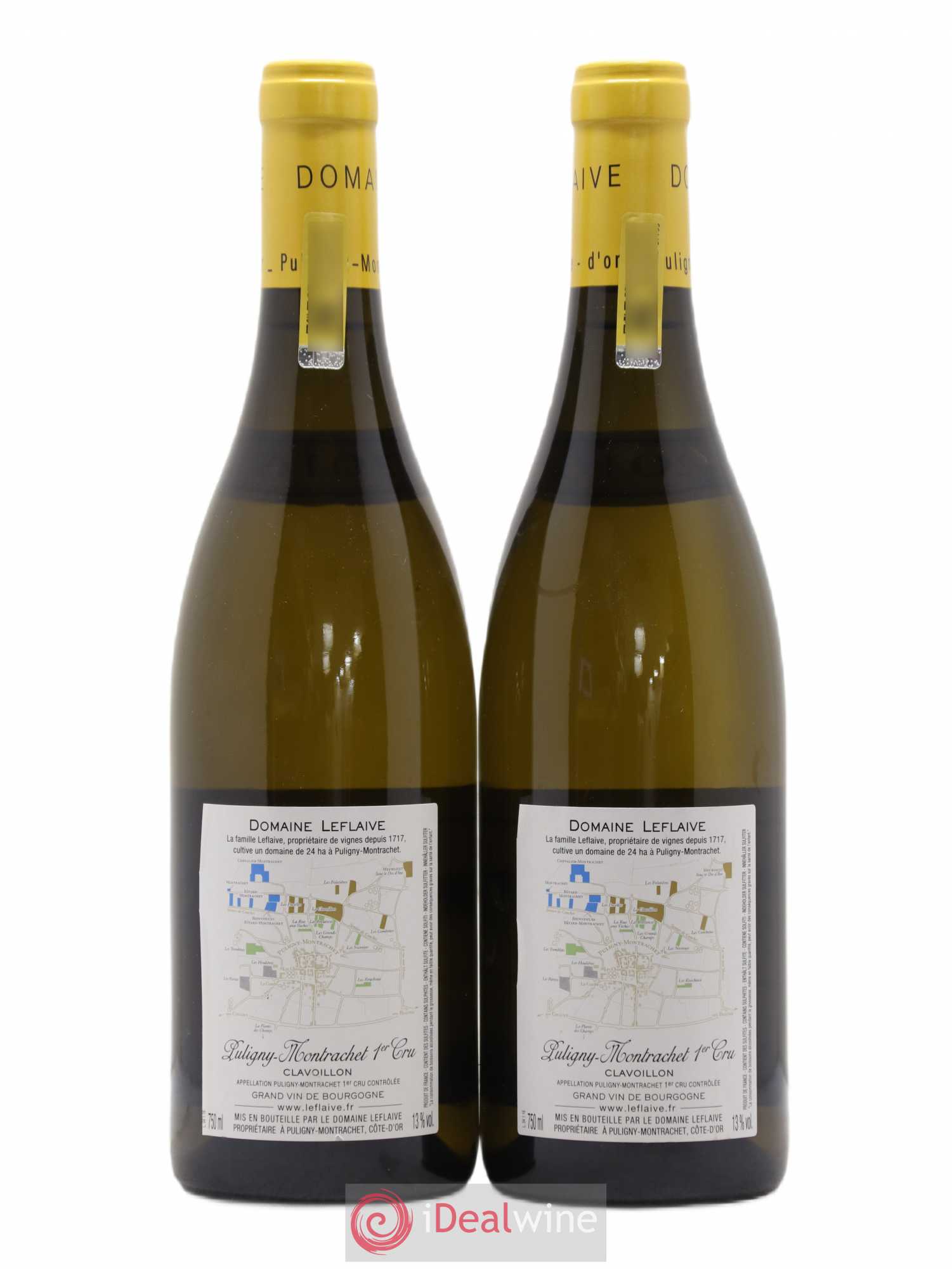 Puligny-Montrachet 1er Cru Clavoillon Leflaive (Domaine) 2016 - Lot de 2 bouteilles - 1
