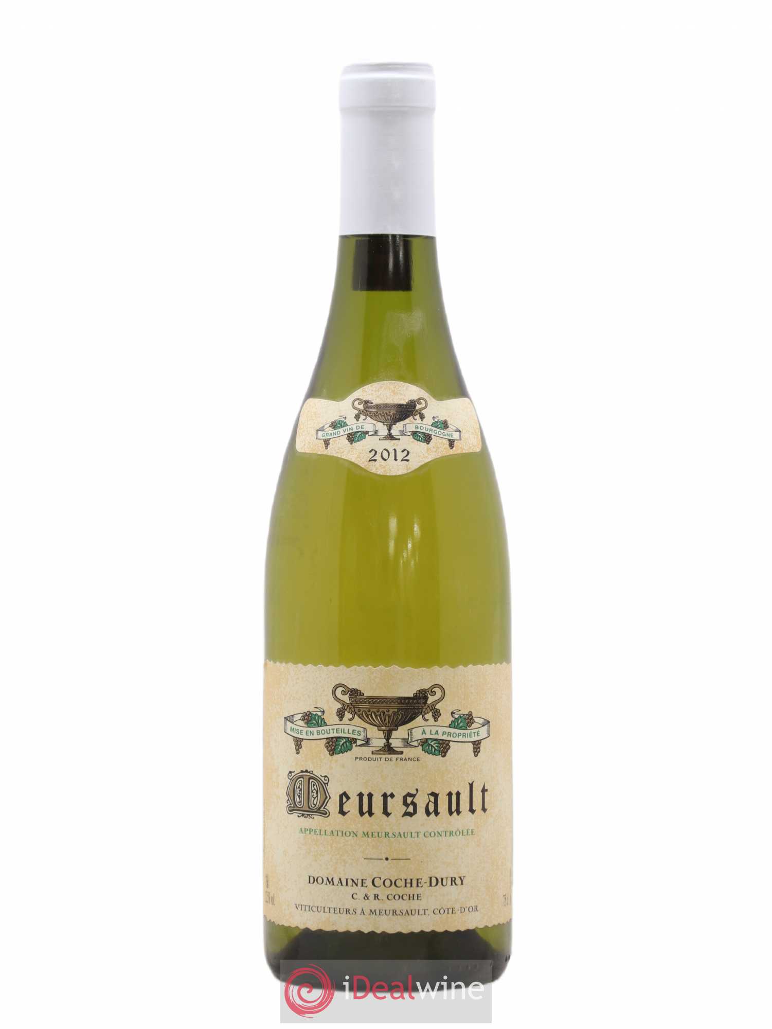 Meursault Coche Dury (Domaine) 2012 - Lot de 1 bouteille - 0
