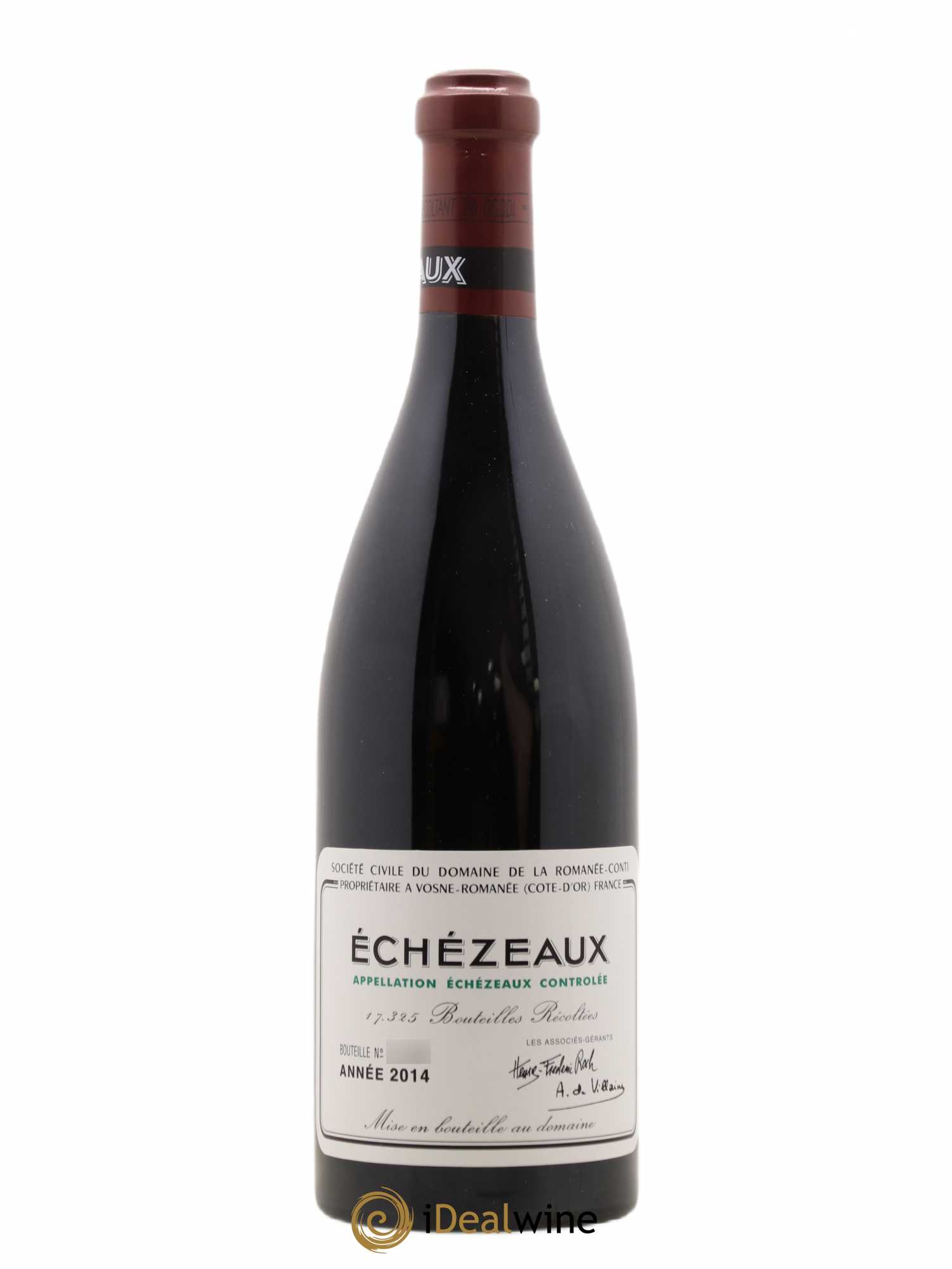 Echezeaux Grand Cru Domaine de la Romanée-Conti 2014 - Lot de 1 bouteille - 0