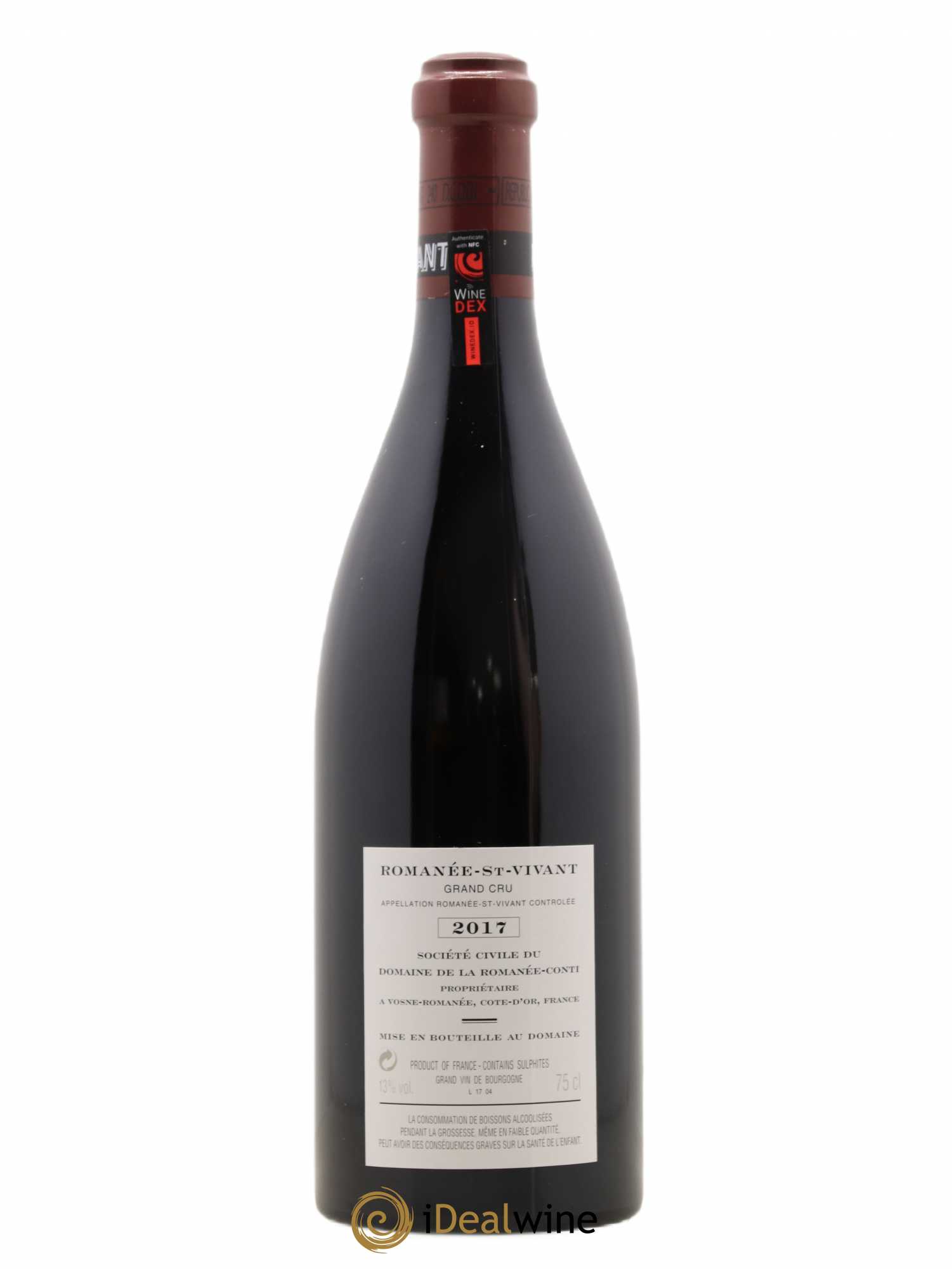 Romanée-Saint-Vivant Grand Cru Domaine de la Romanée-Conti 2017 - Lot de 1 bouteille - 1