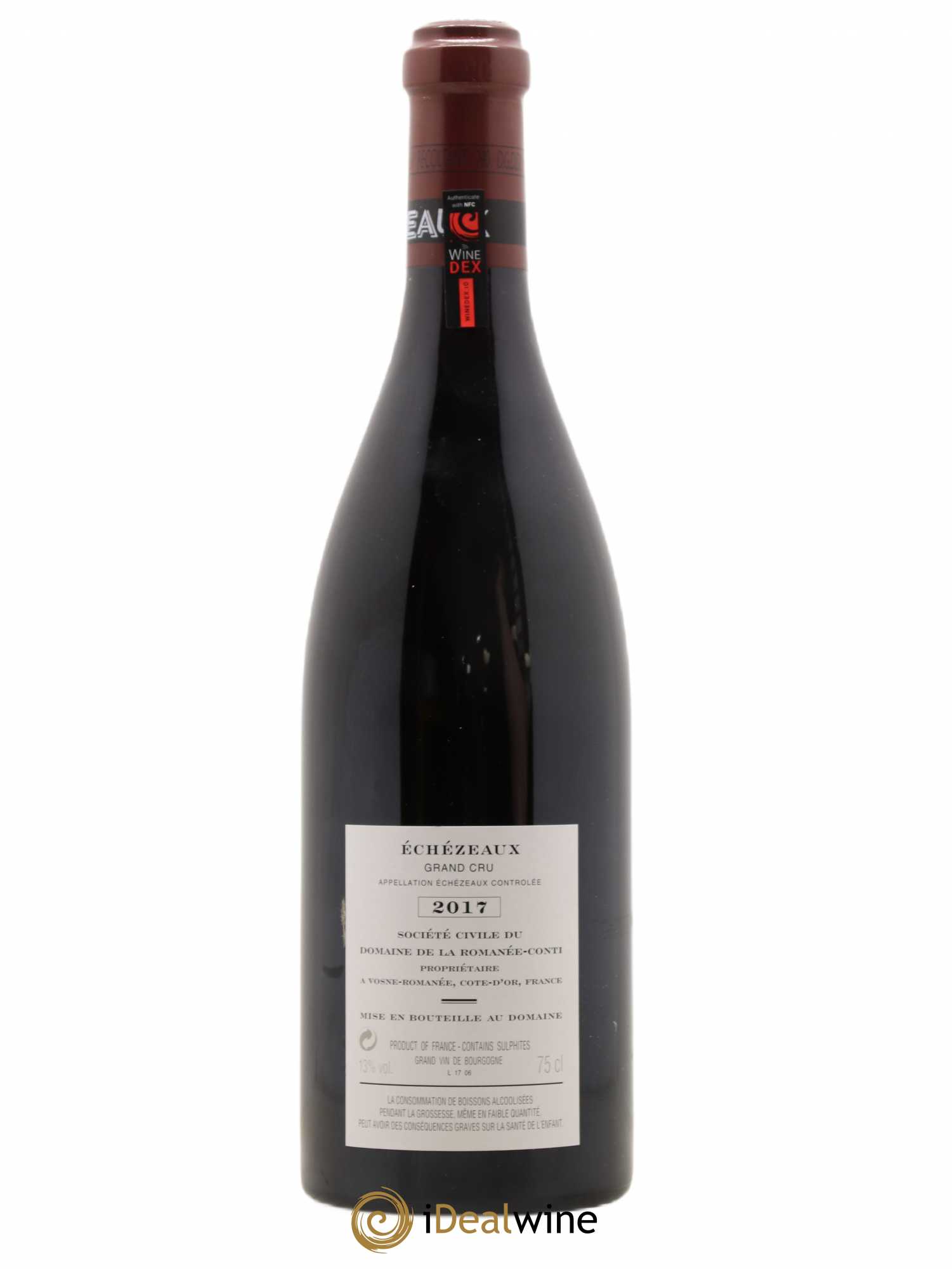 Echezeaux Grand Cru Domaine de la Romanée-Conti 2017 - Lot de 1 bouteille - 1