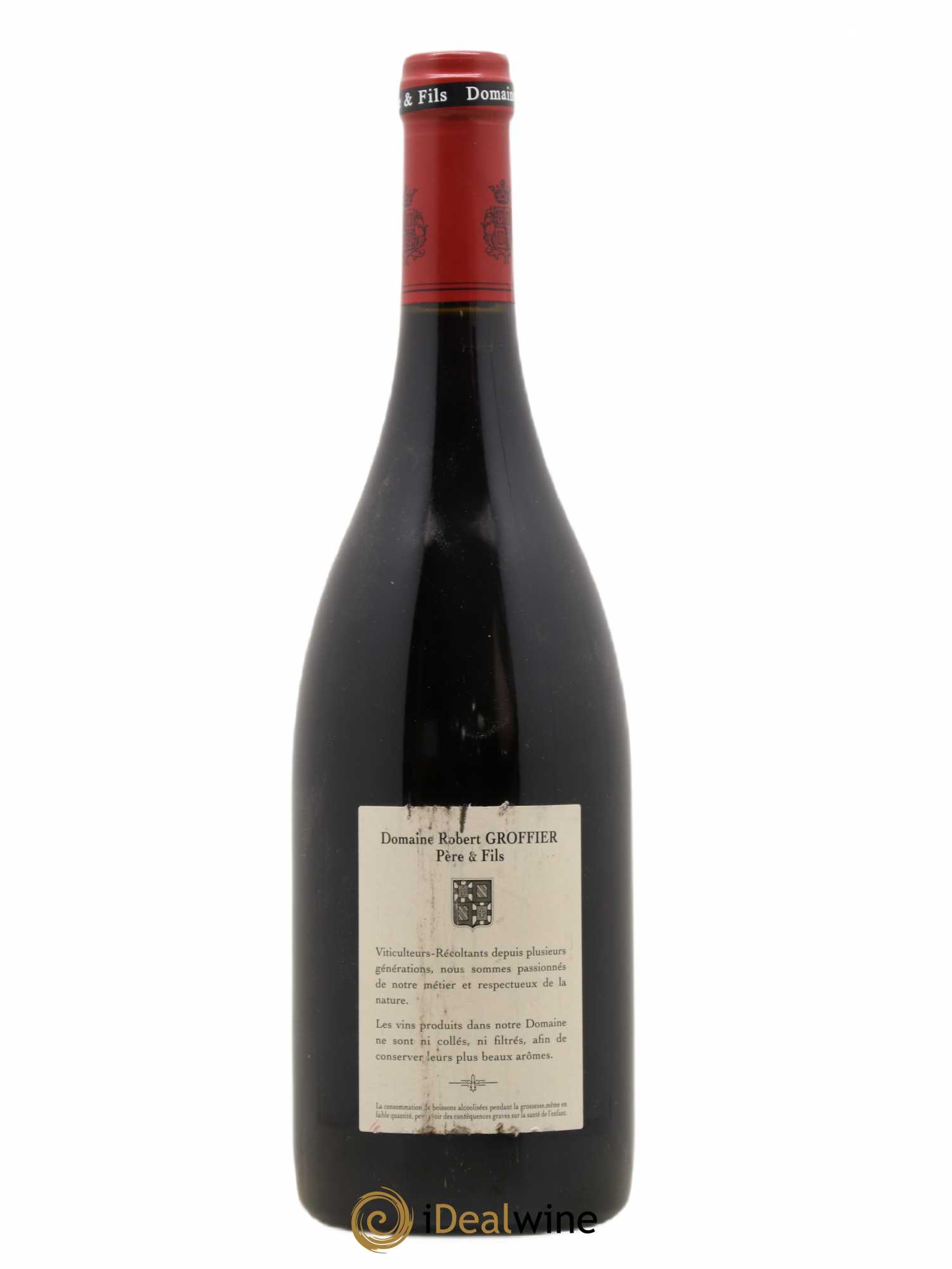 Chambertin Clos de Bèze Grand Cru Robert Groffier Père & Fils (Domaine) 2011 - Lot de 1 bouteille - 1