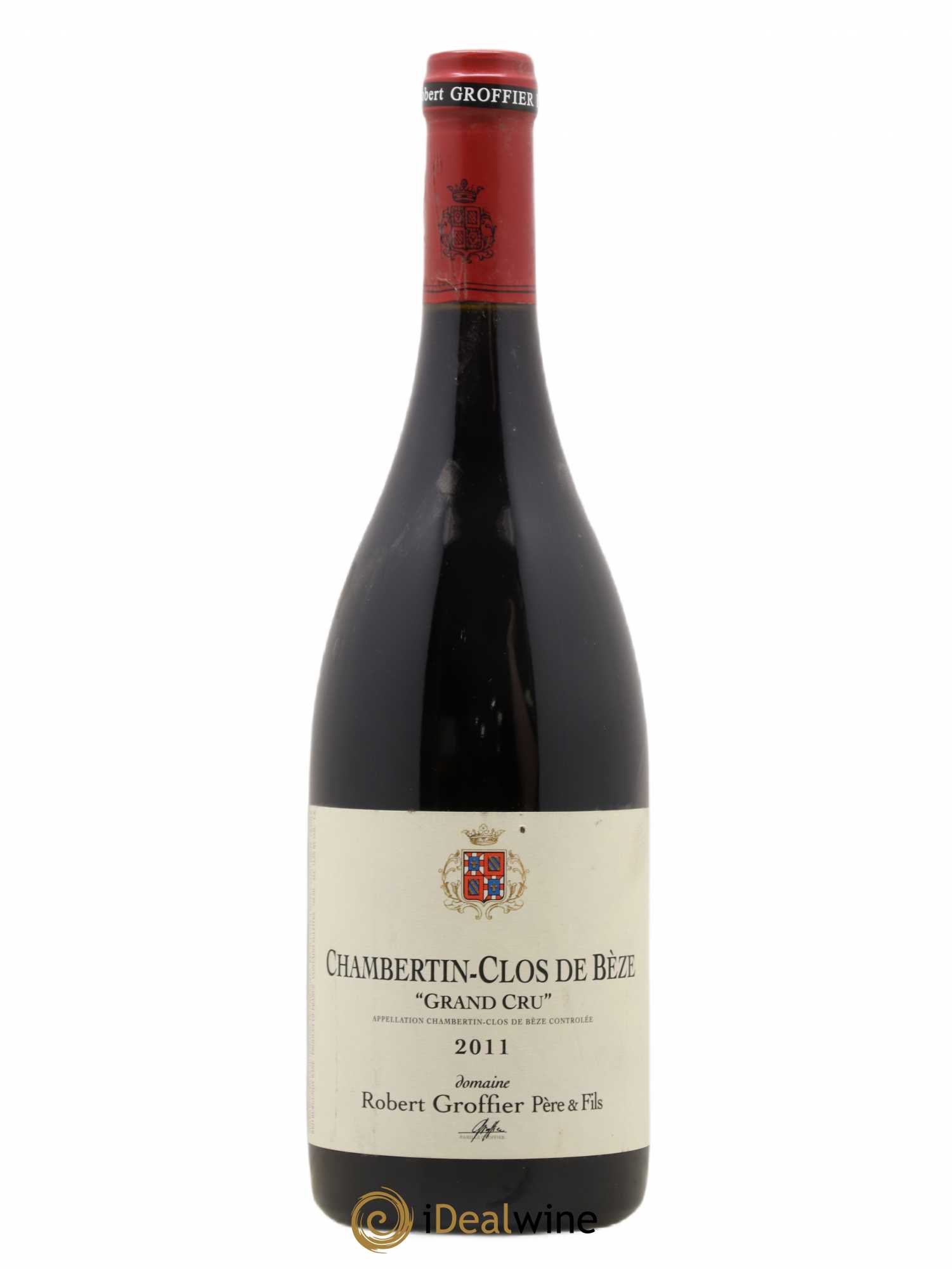 Chambertin Clos de Bèze Grand Cru Robert Groffier Père & Fils (Domaine) 2011 - Lot de 1 bouteille - 0