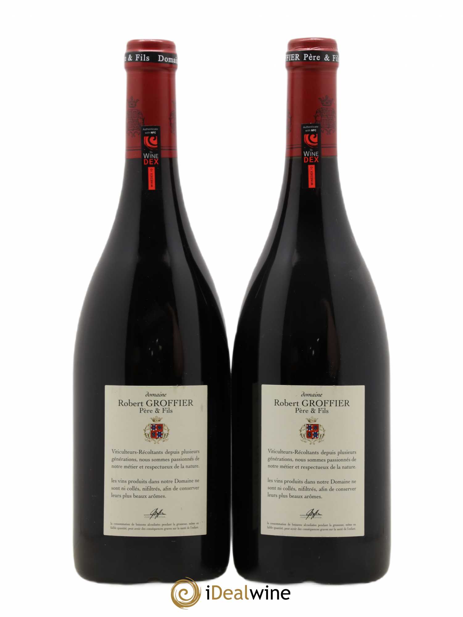Chambolle-Musigny 1er Cru Les Amoureuses Robert Groffier Père & Fils (Domaine) 2015 - Lot de 2 bouteilles - 1