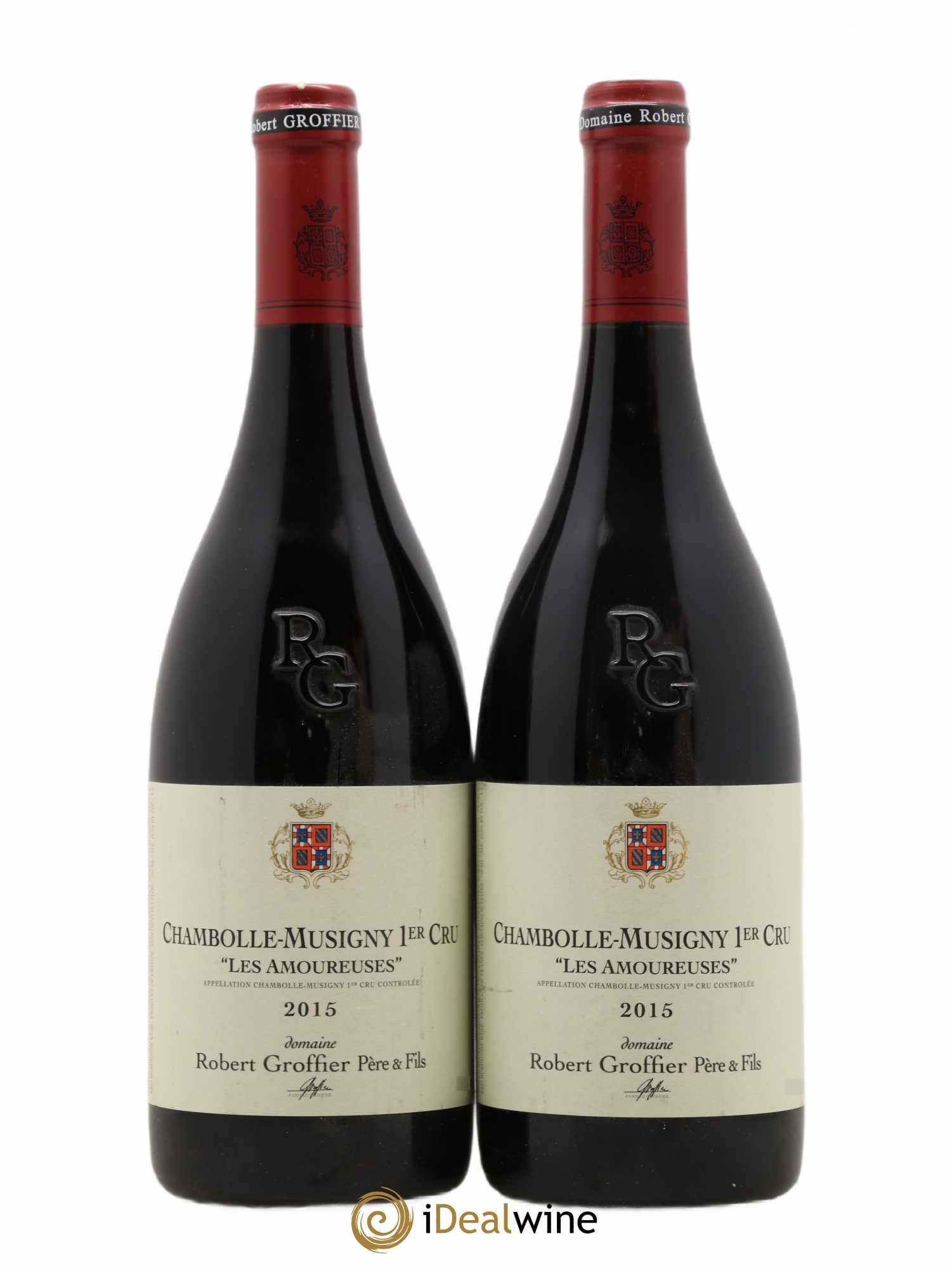 Chambolle-Musigny 1er Cru Les Amoureuses Robert Groffier Père & Fils (Domaine) 2015 - Lot de 2 bouteilles - 0