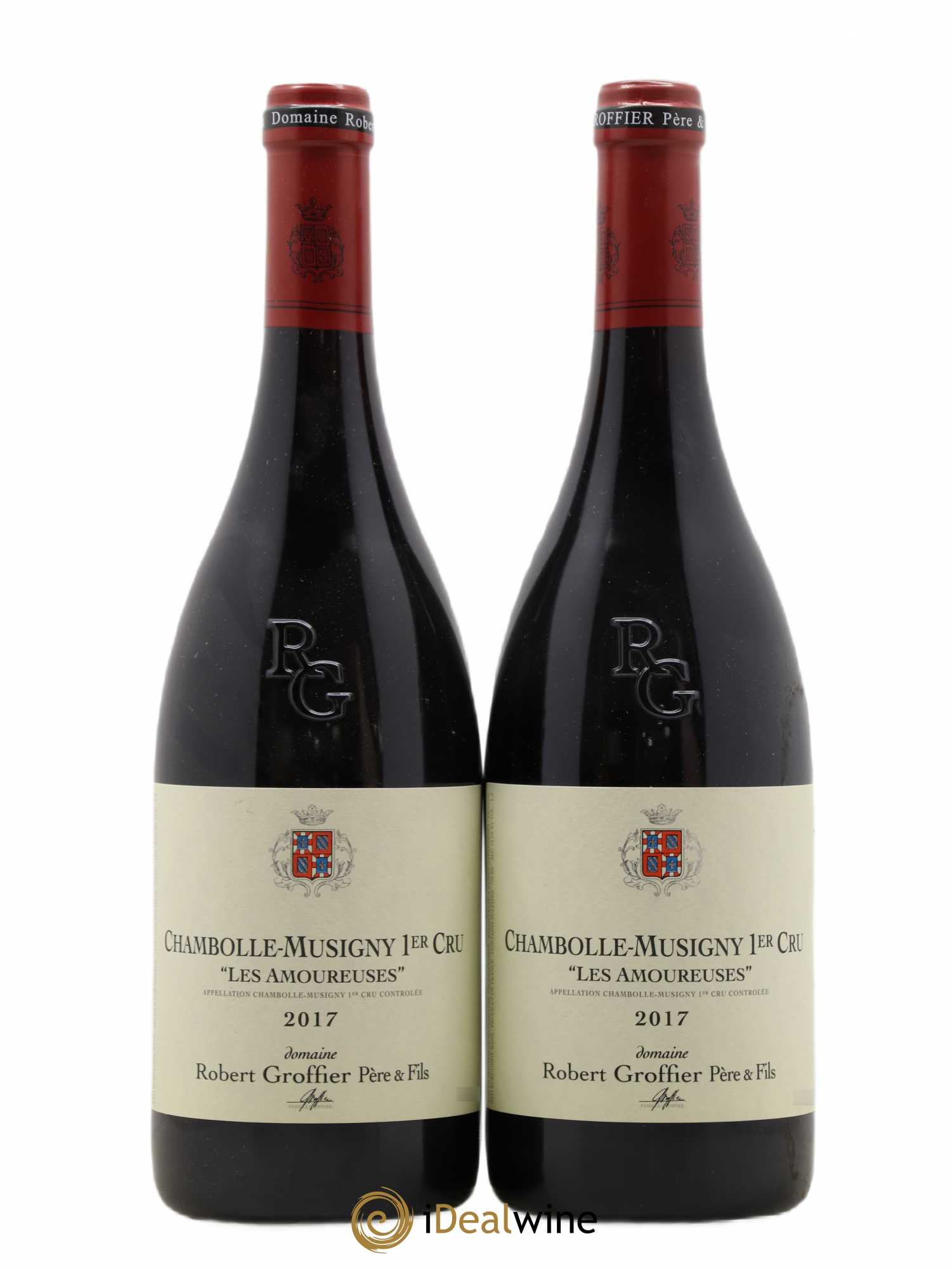 Chambolle-Musigny 1er Cru Les Amoureuses Robert Groffier Père & Fils (Domaine) 2017 - Lot de 2 bouteilles - 0