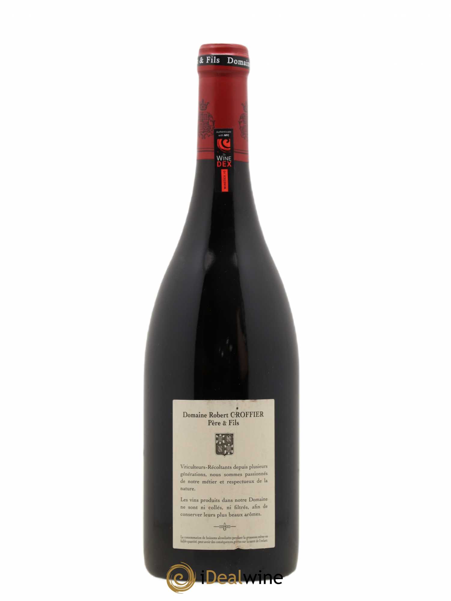 Chambertin Clos de Bèze Grand Cru Robert Groffier Père & Fils (Domaine) 2009 - Lot de 1 bouteille - 1