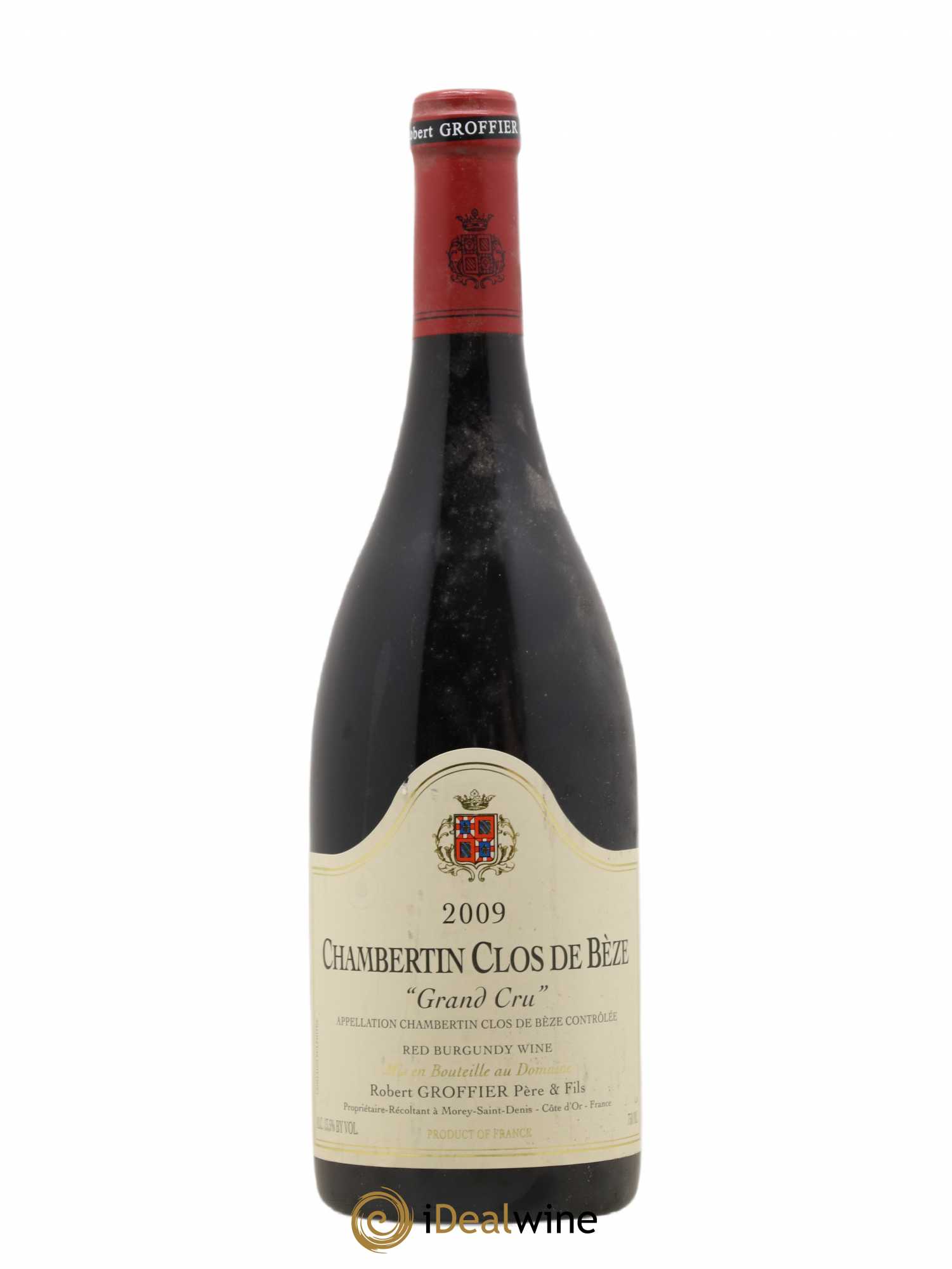 Chambertin Clos de Bèze Grand Cru Robert Groffier Père & Fils (Domaine) 2009 - Lot de 1 bouteille - 0