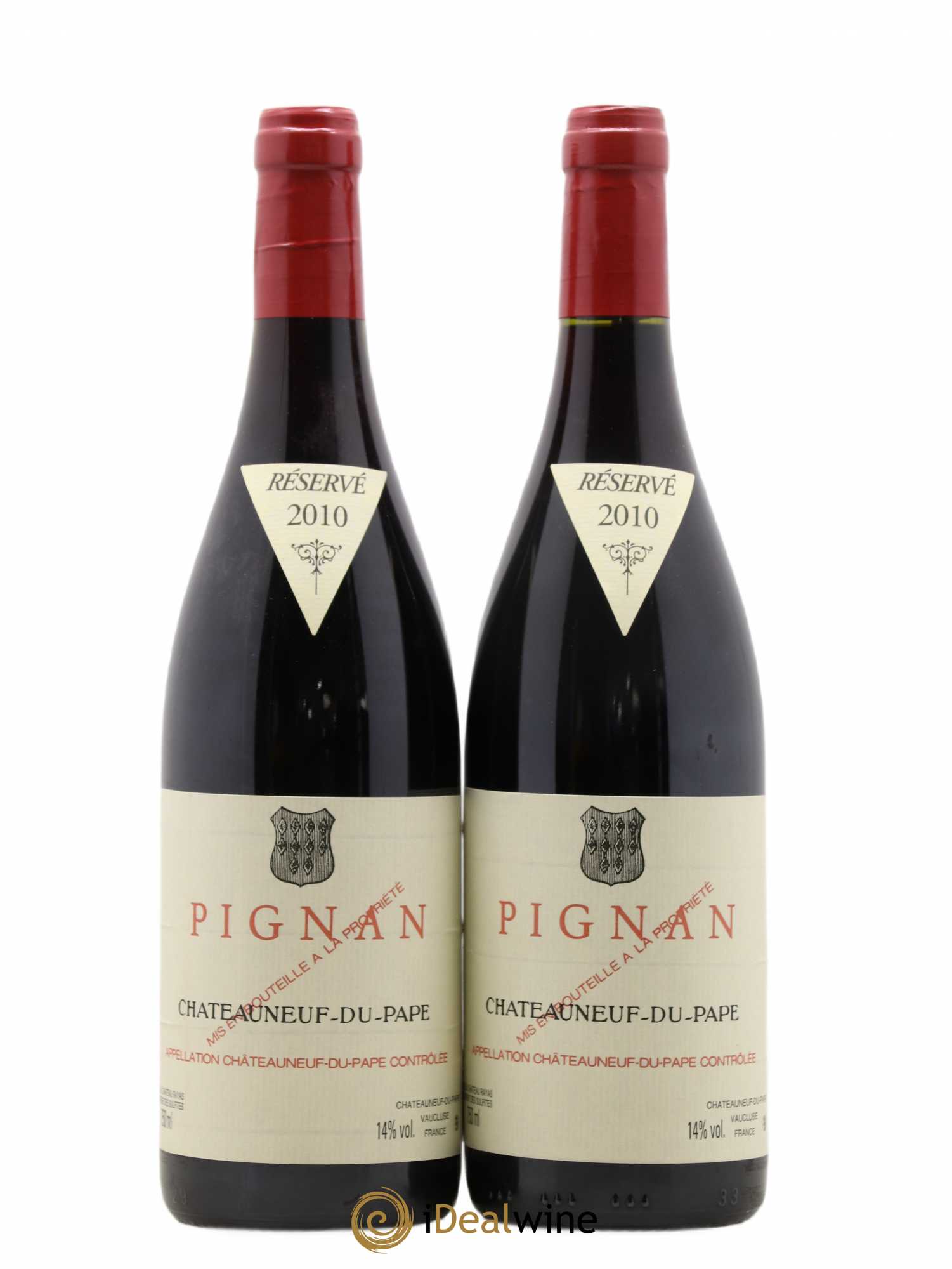 Châteauneuf-du-Pape Pignan Emmanuel Reynaud 2010 - Lot de 2 bouteilles - 0