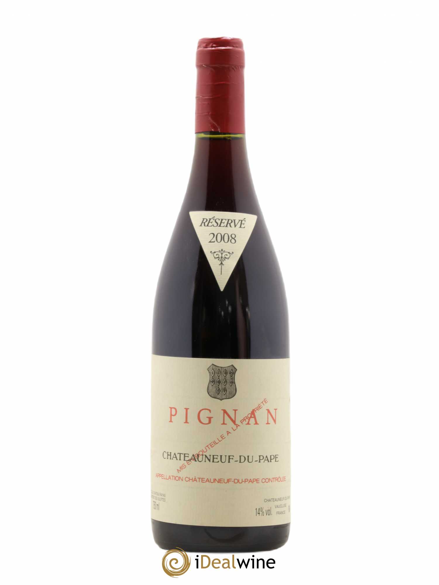 Châteauneuf-du-Pape Pignan Emmanuel Reynaud 2008 - Lot de 1 bouteille - 0