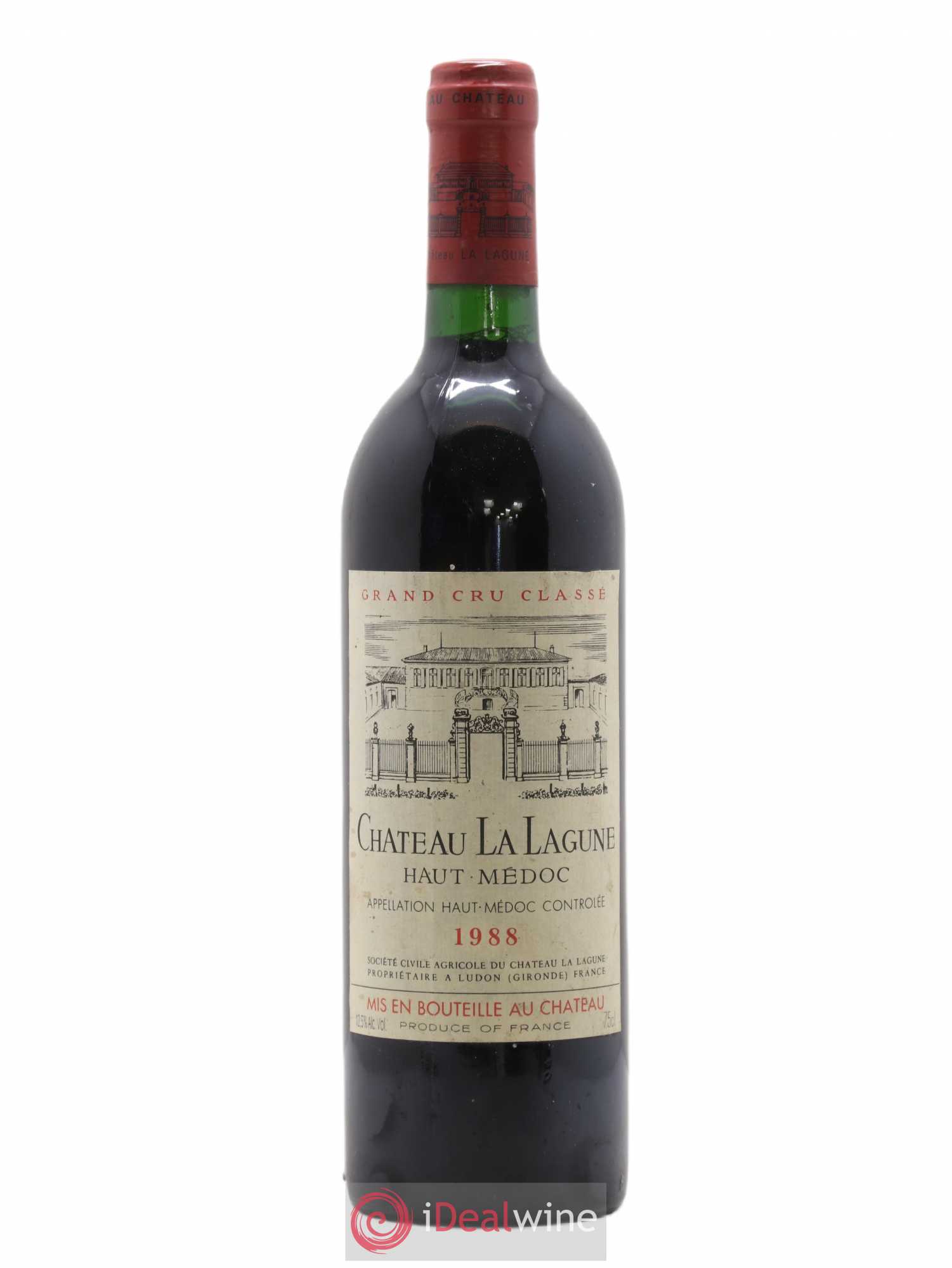 Château la Lagune 3ème Grand Cru Classé 1988 - Lot de 1 bouteille - 0