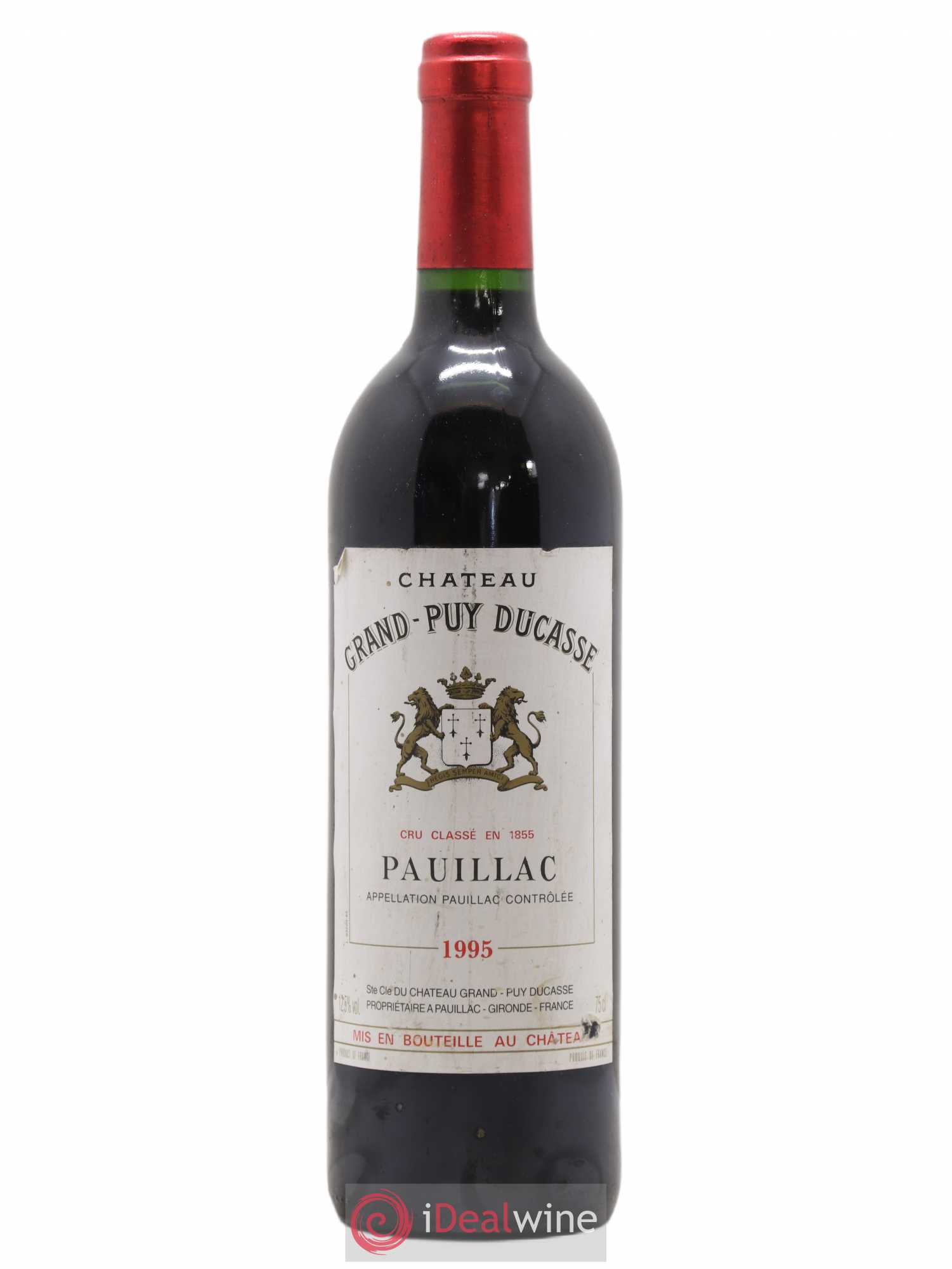 Château Grand Puy Ducasse 5ème Grand Cru Classé 1995 - Lot de 1 bouteille - 0