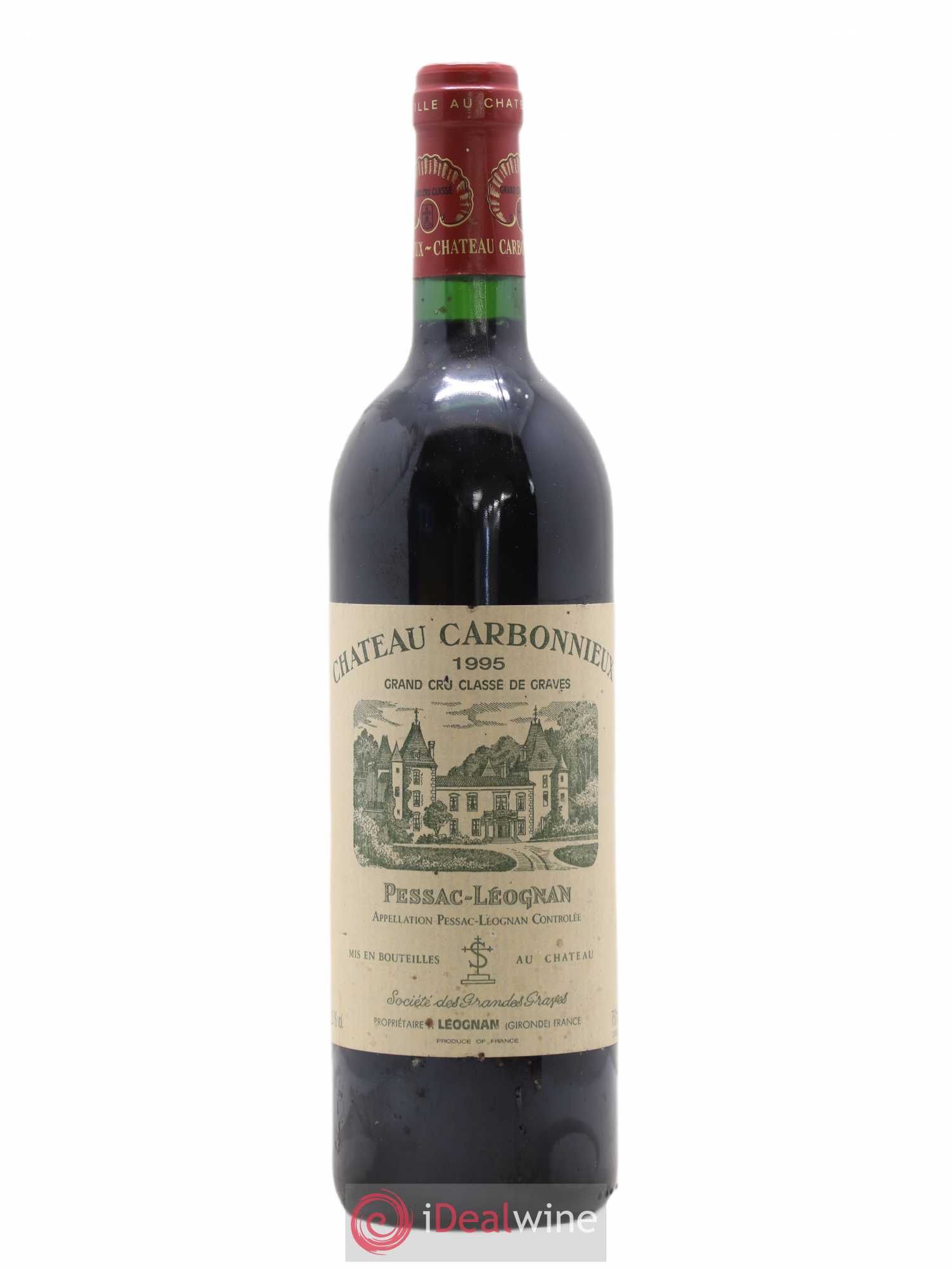 Château Carbonnieux Cru Classé de Graves 1995 - Lot de 1 bouteille - 0