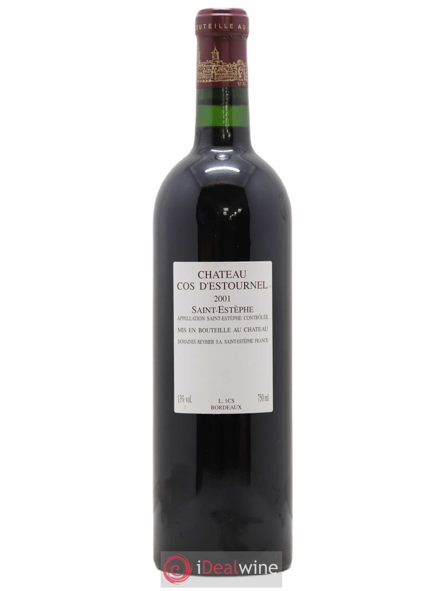 Cos d'Estournel 2ème Grand Cru Classé 2001 - Lot de 1 bouteille - 1