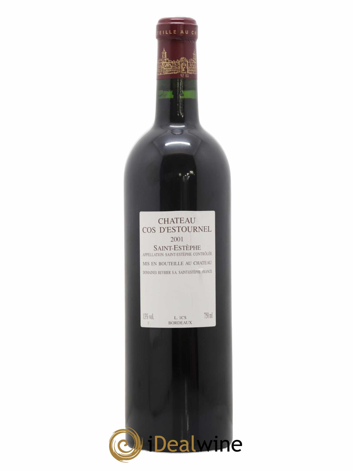 Cos d'Estournel 2ème Grand Cru Classé 2001 - Lot de 1 bouteille - 1