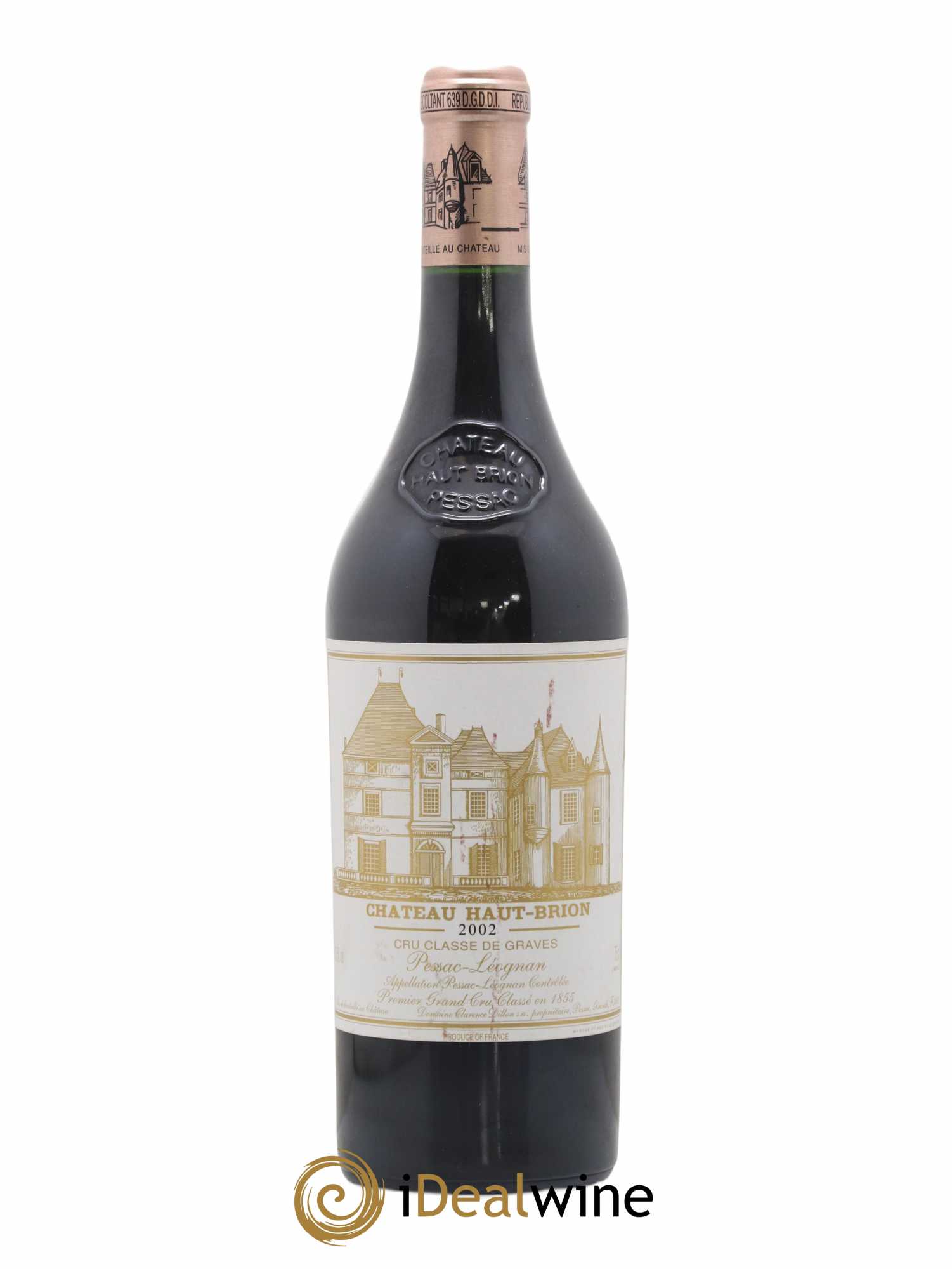 Château Haut Brion 1er Grand Cru Classé 2002 - Lot de 1 bouteille - 0