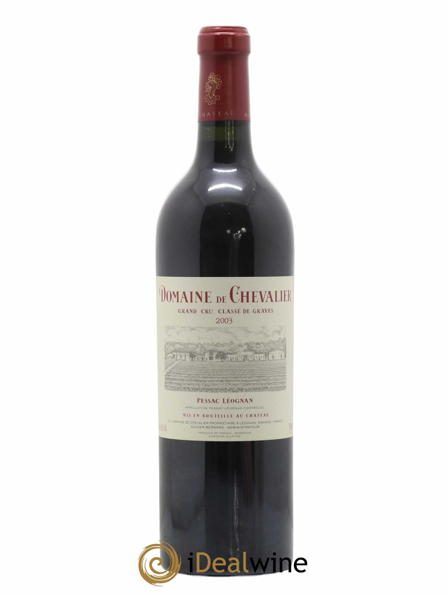 Domaine de Chevalier Cru Classé de Graves 2003 - Lot de 1 bouteille - 0