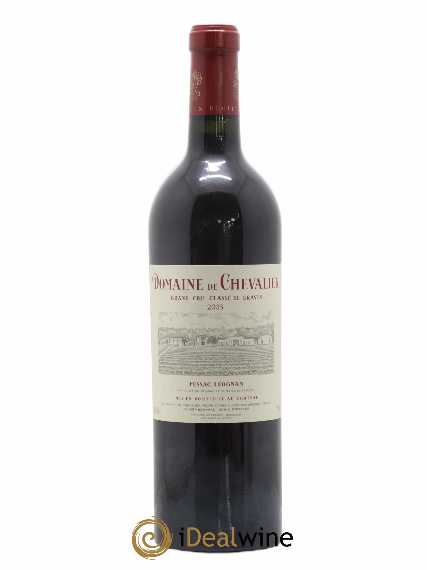Domaine de Chevalier Cru Classé de Graves 2003 - Lot de 1 bouteille - 0
