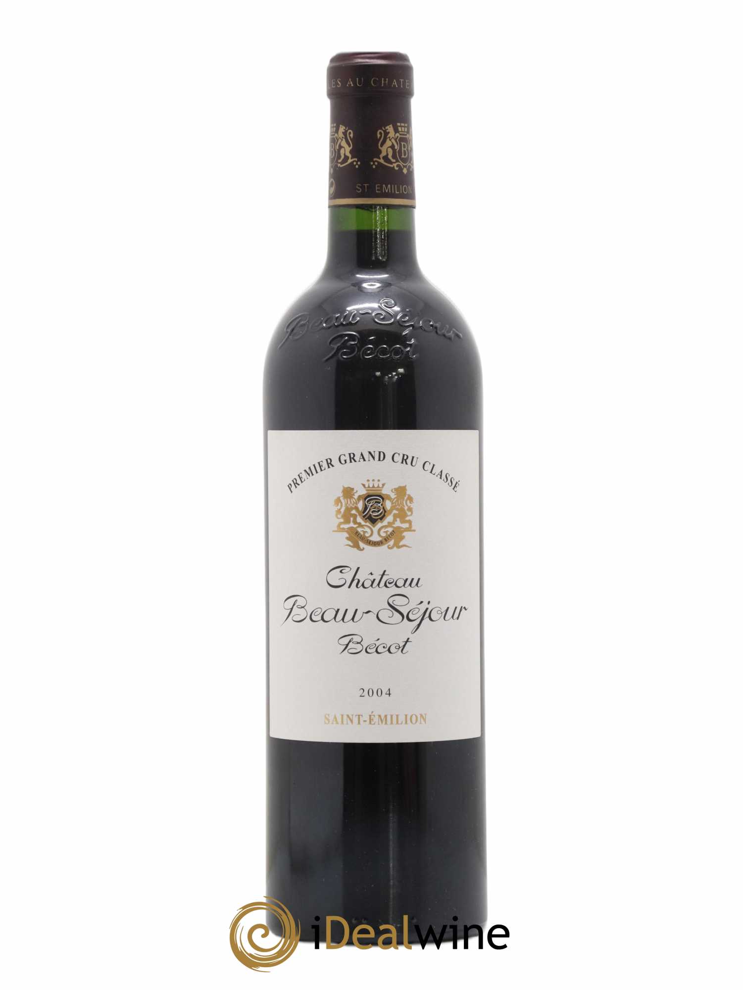 Château Beau-Séjour Bécot 1er Grand Cru Classé B 2004 - Lot de 1 bouteille - 0