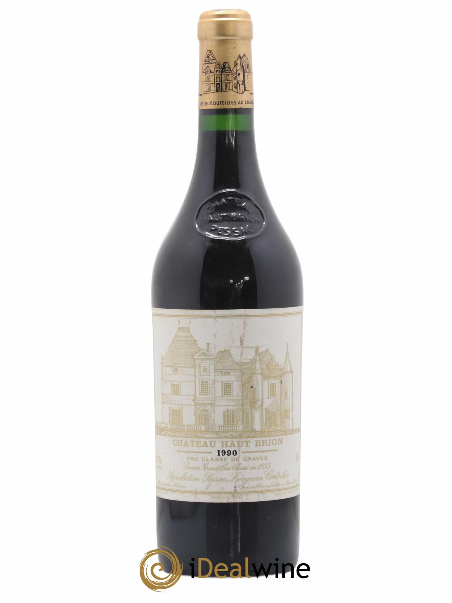 Château Haut Brion 1er Grand Cru Classé 1990 - Lot de 1 bouteille - 0