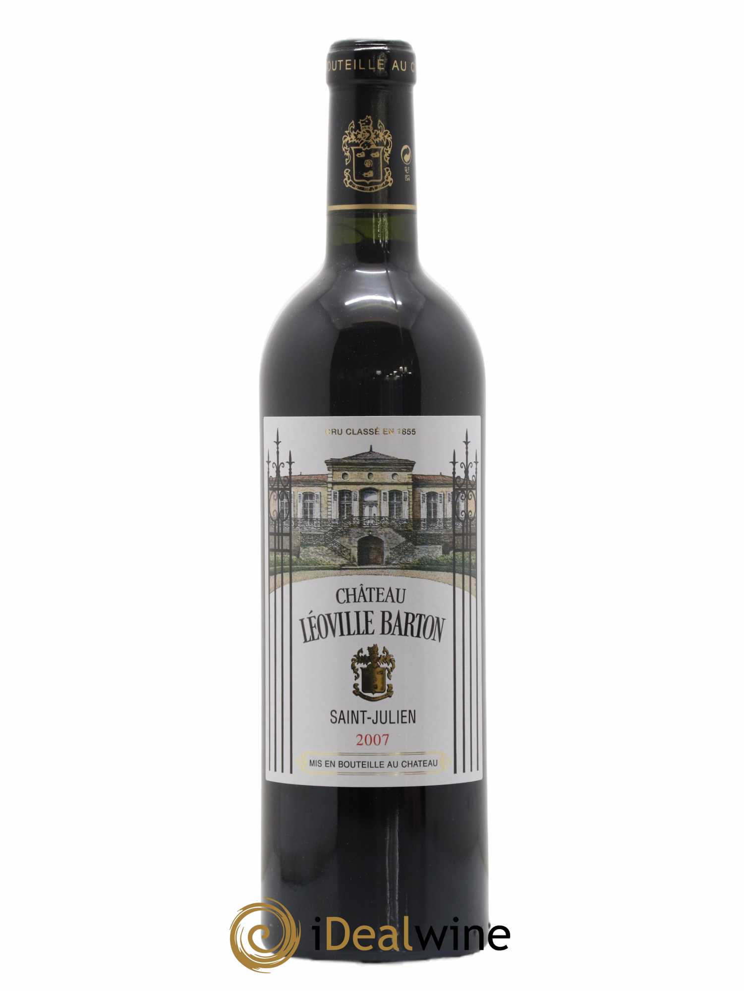 Château Léoville Barton 2ème Grand Cru Classé 2007 - Lot de 1 bouteille - 0