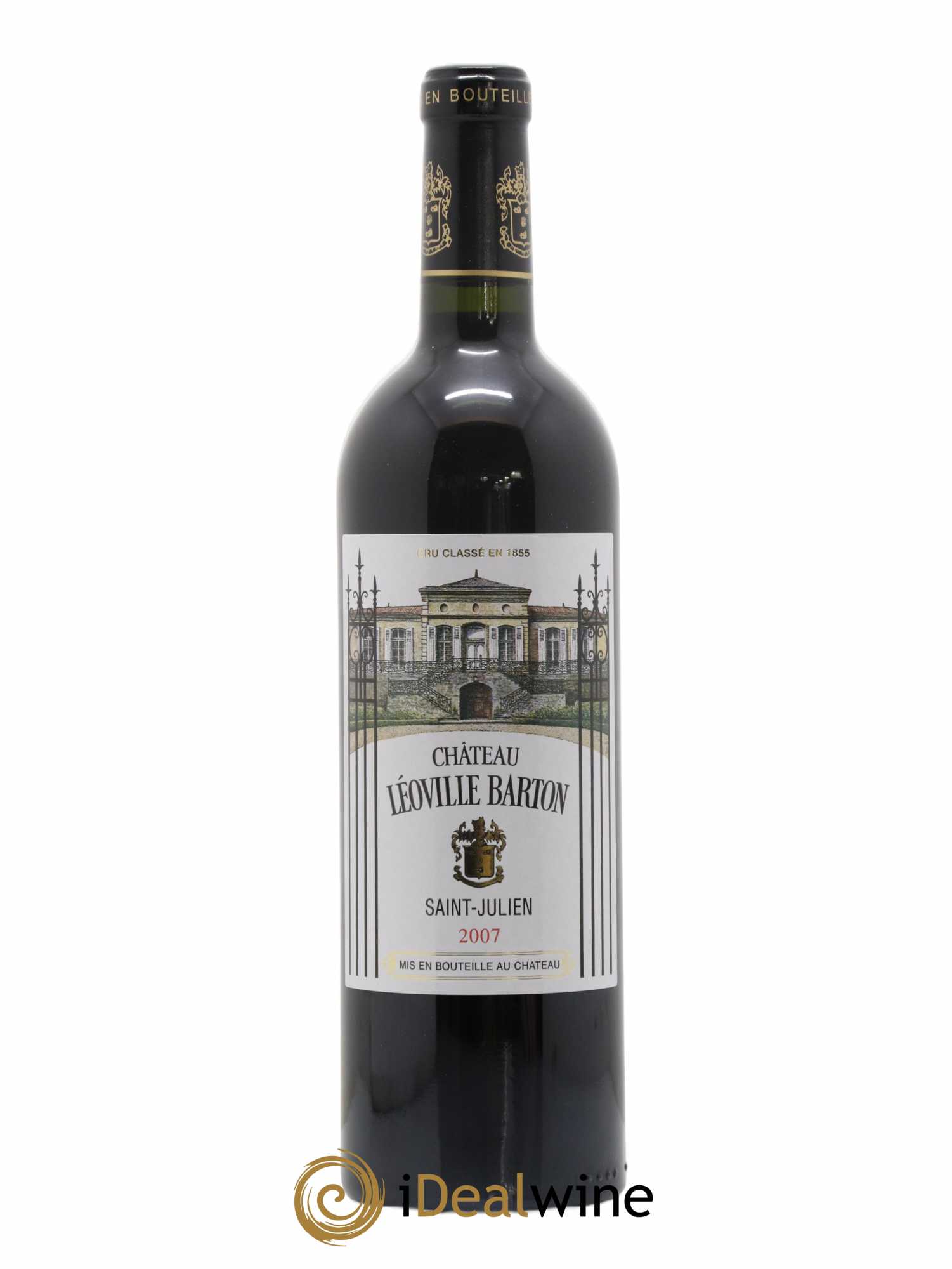 Château Léoville Barton 2ème Grand Cru Classé 2007 - Lot de 1 bouteille - 0