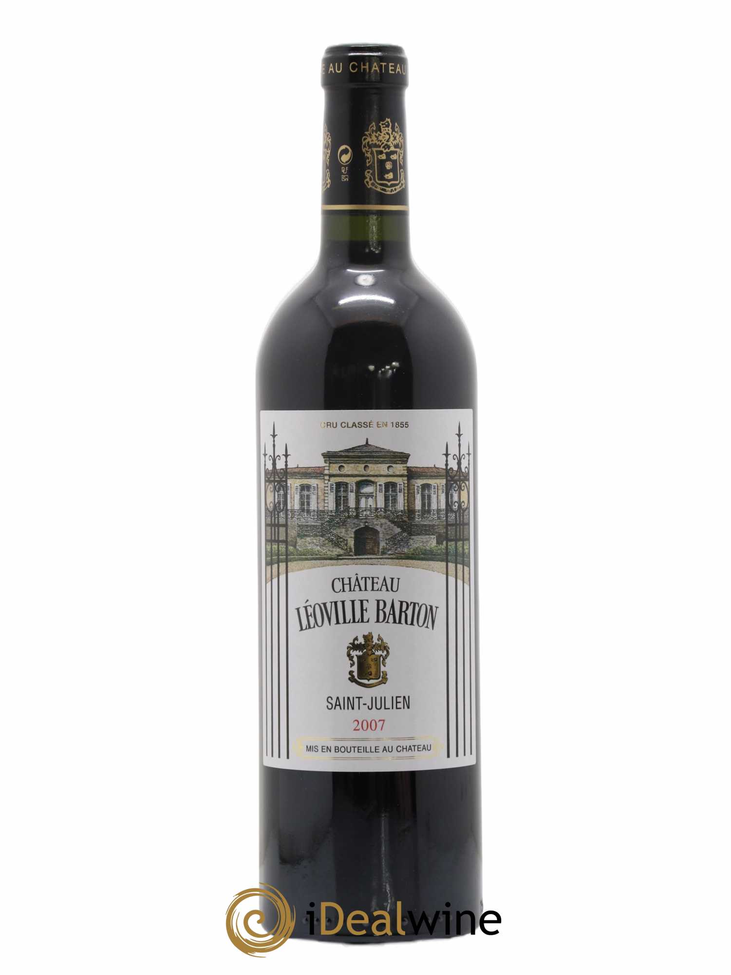 Château Léoville Barton 2ème Grand Cru Classé 2007 - Lot de 1 bouteille - 0