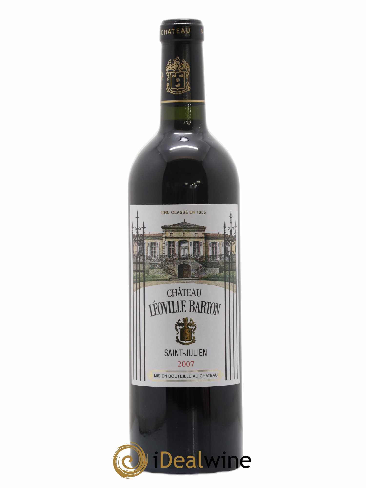 Château Léoville Barton 2ème Grand Cru Classé 2007 - Lot de 1 bouteille - 0