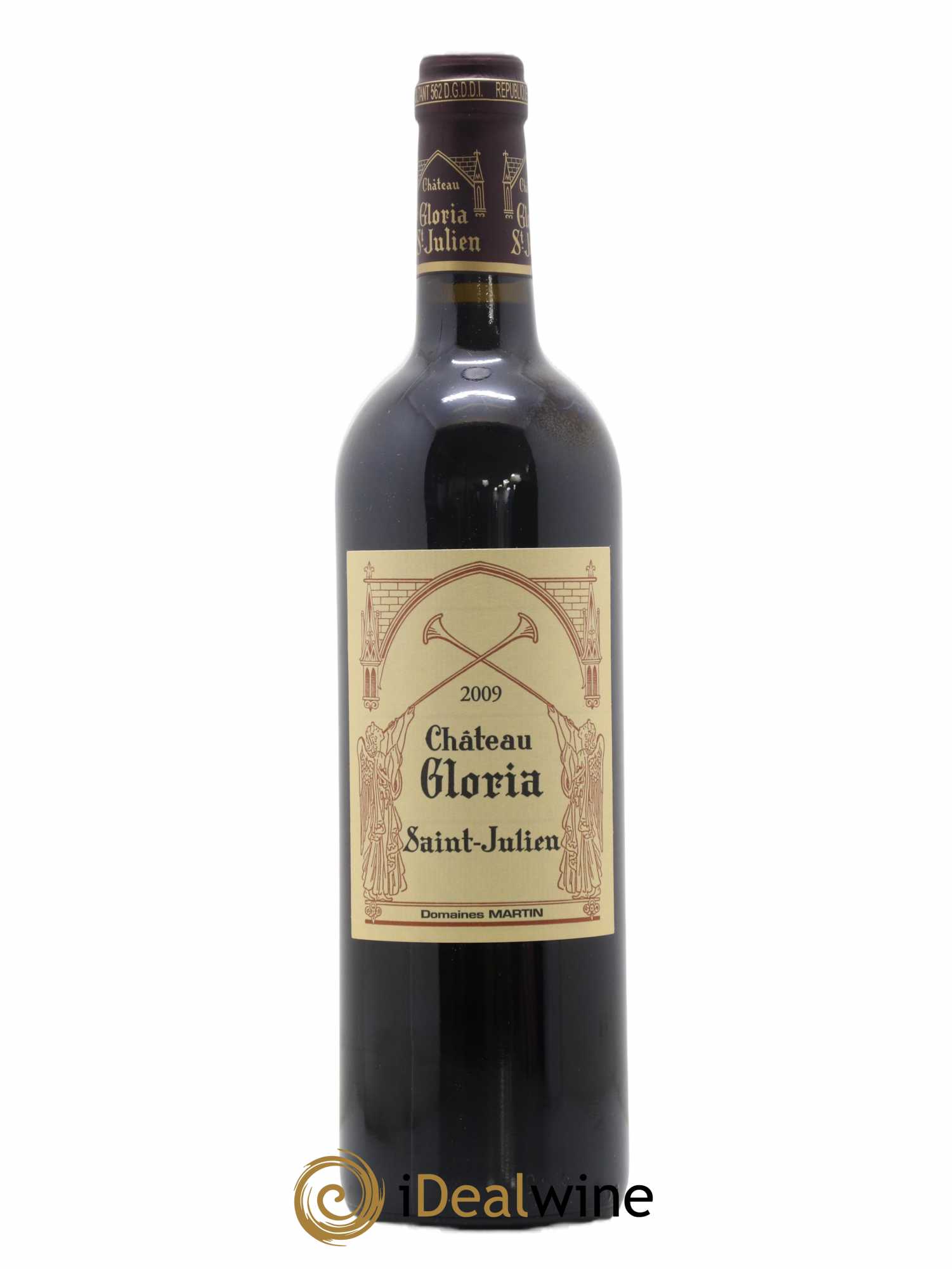 Château Gloria 2009 - Lot de 1 bouteille - 0