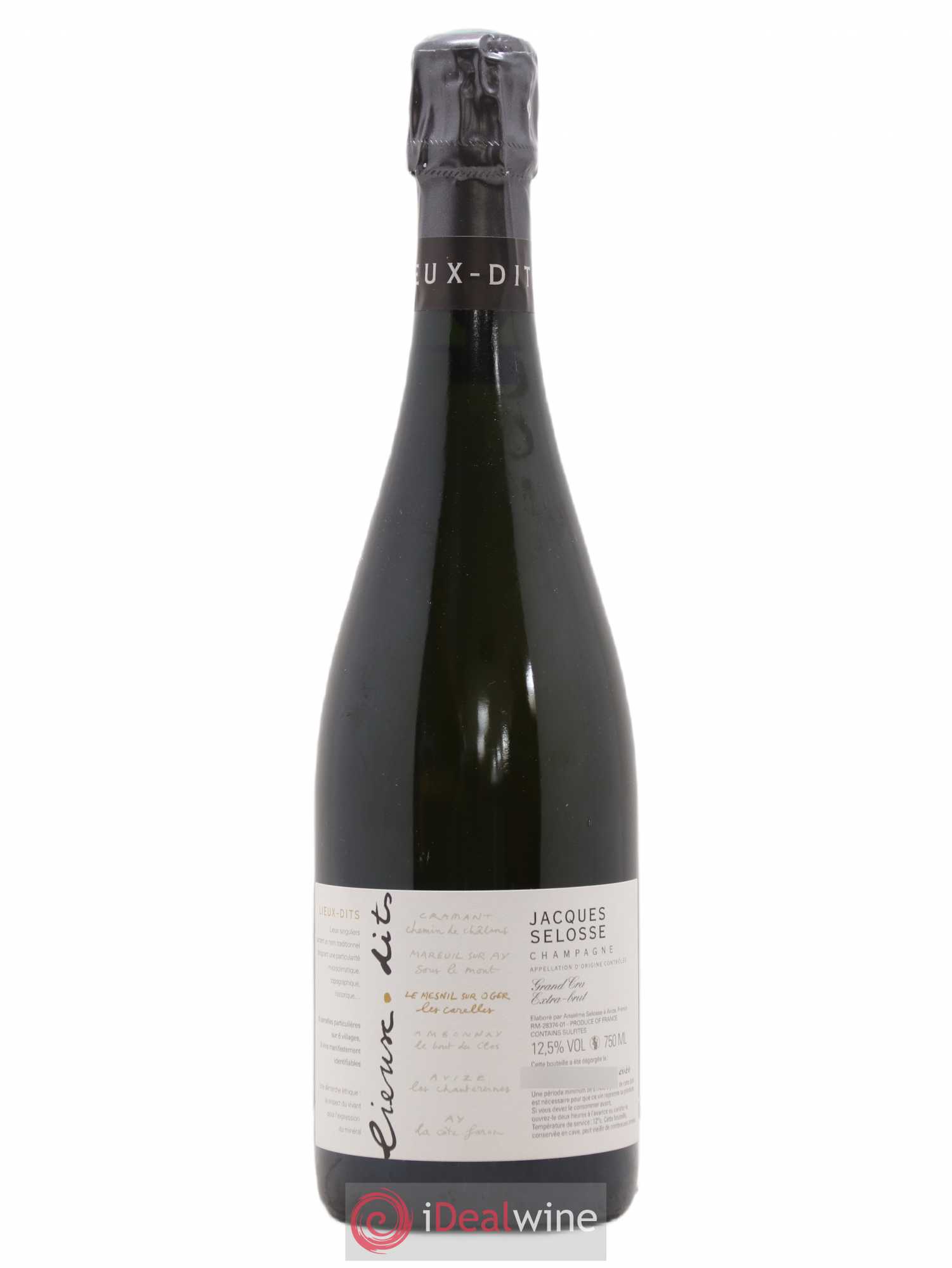 Les Carelles Blanc de Blancs Jacques Selosse - Lot de 1 bouteille - 0