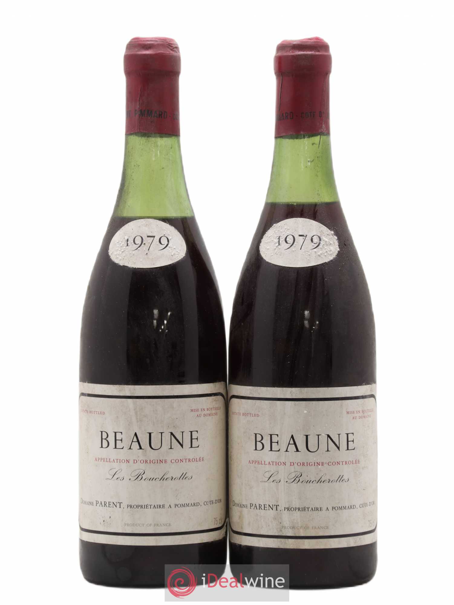 Beaune Les Boucherottes Domaine Parent 1979 - Posten von 2 Flaschen - 0