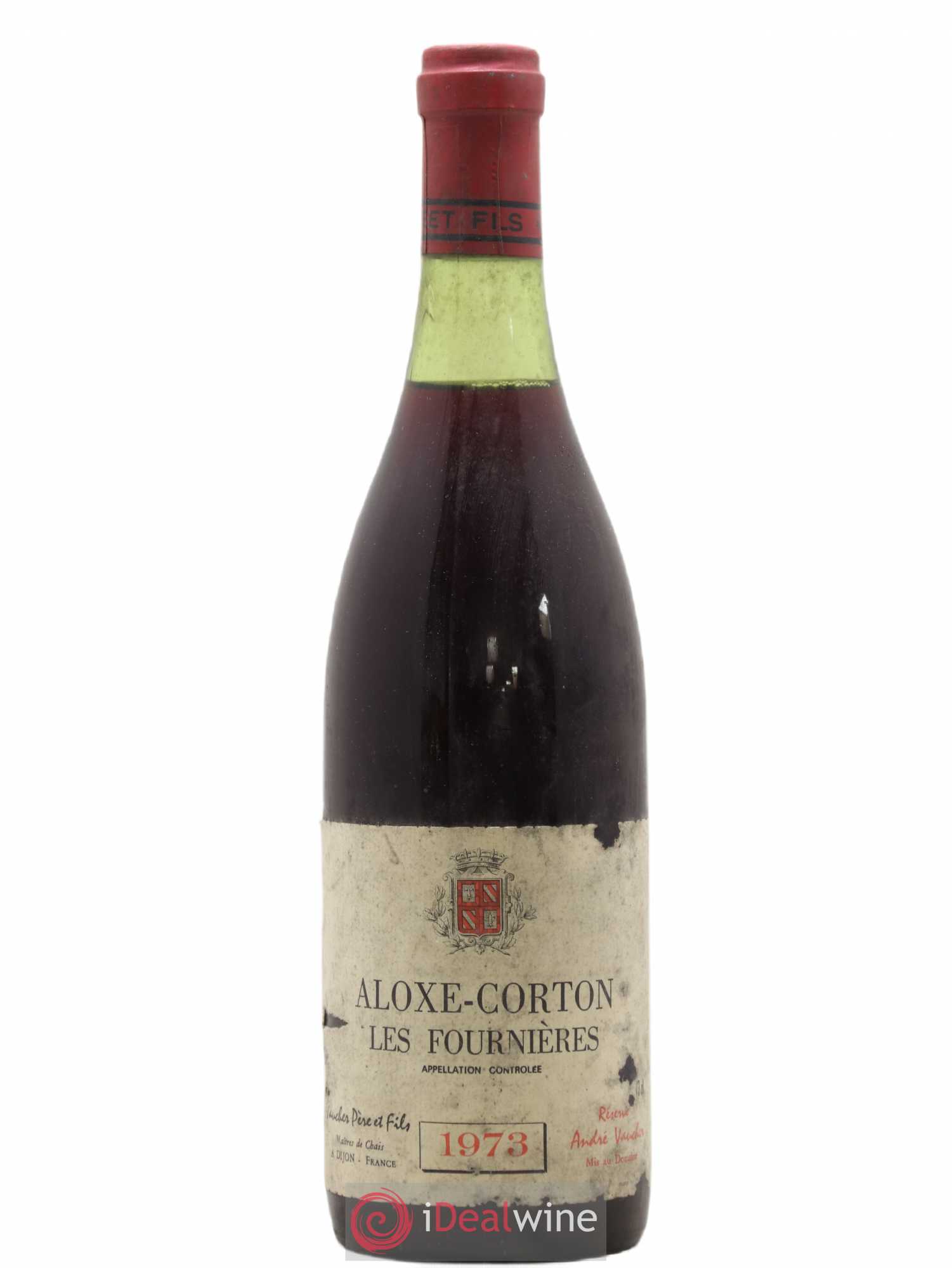 Aloxe-Corton Les Fournieres Vaucher 1973 - Posten von 1 Flasche - 0