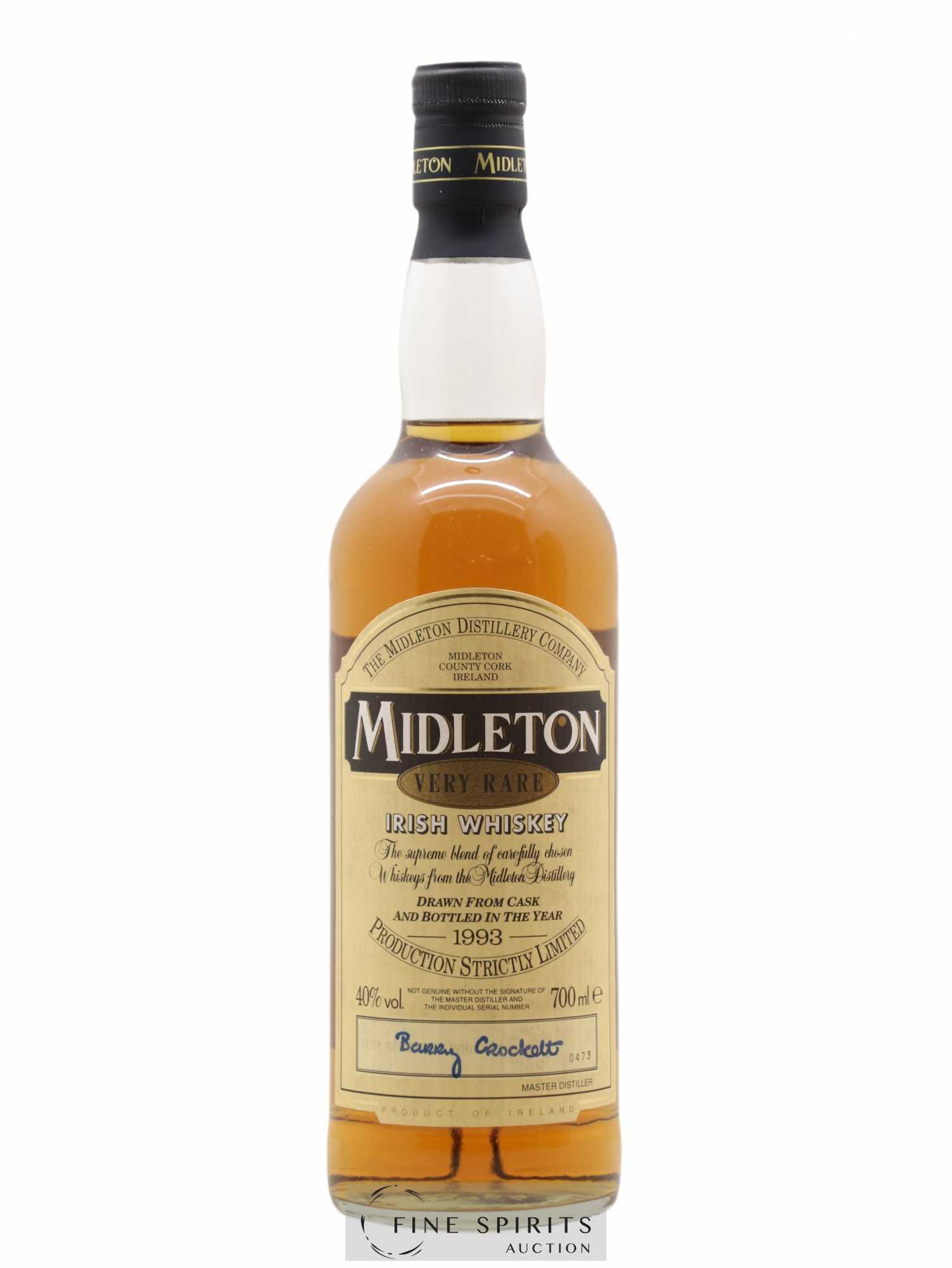 Midleton Of. Very Rare bottled 1993 Strictly Limited Bcurry Crockett - Lot of 1 bottle - 1