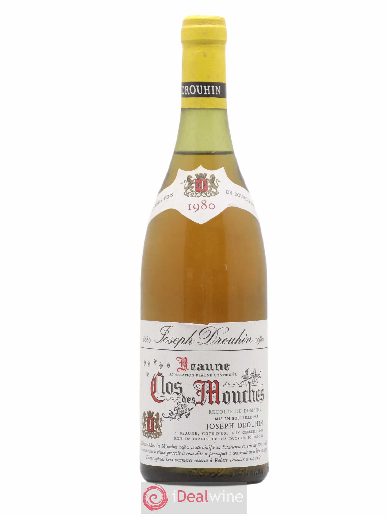 Beaune 1er Cru Clos des Mouches Joseph Drouhin (sans prix de réserve) 1980 - Lot de 1 bouteille - 0