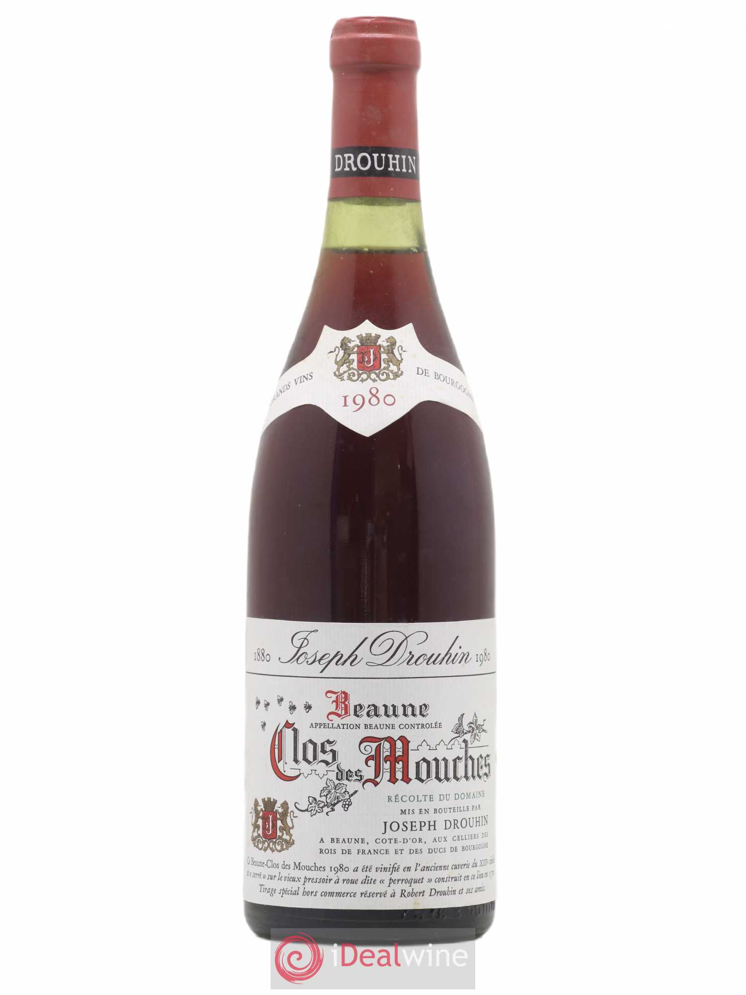 Beaune 1er Cru Clos des Mouches Joseph Drouhin 1980 - Lot de 1 bouteille - 0