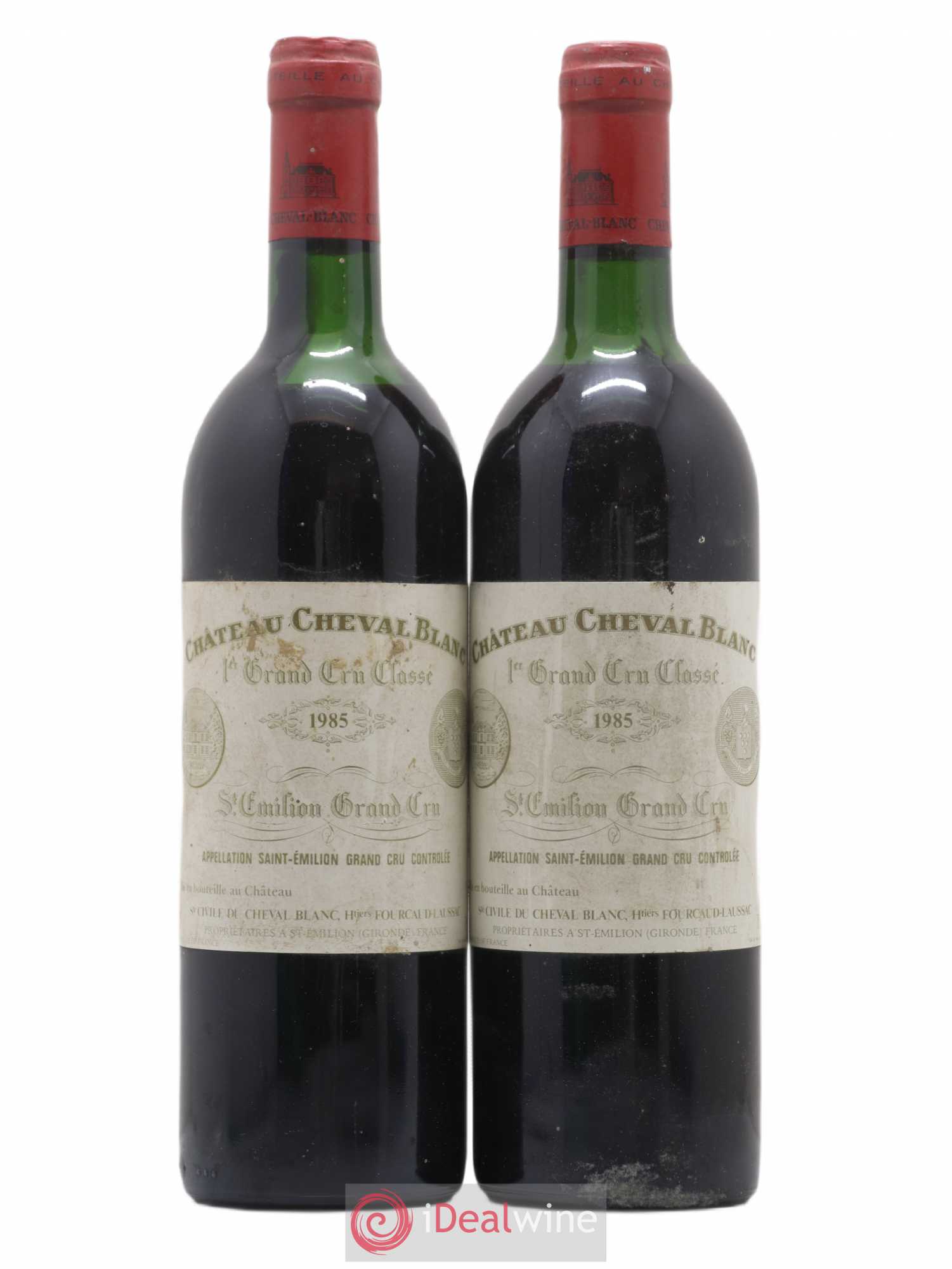 Château Cheval Blanc 1er Grand Cru Classé A 1985 - Lot de 2 bouteilles - 0