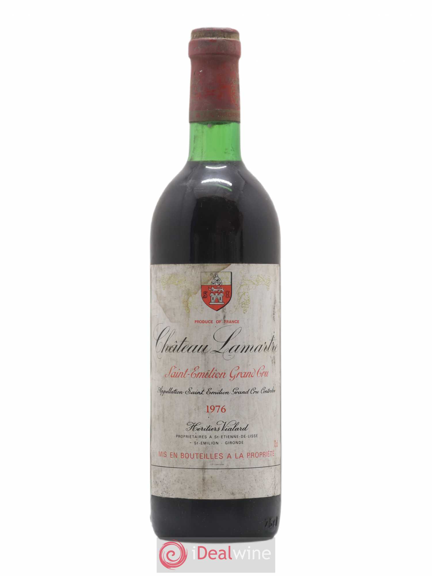 Château Lamartre 1976 - Lot de 1 bouteille - 0