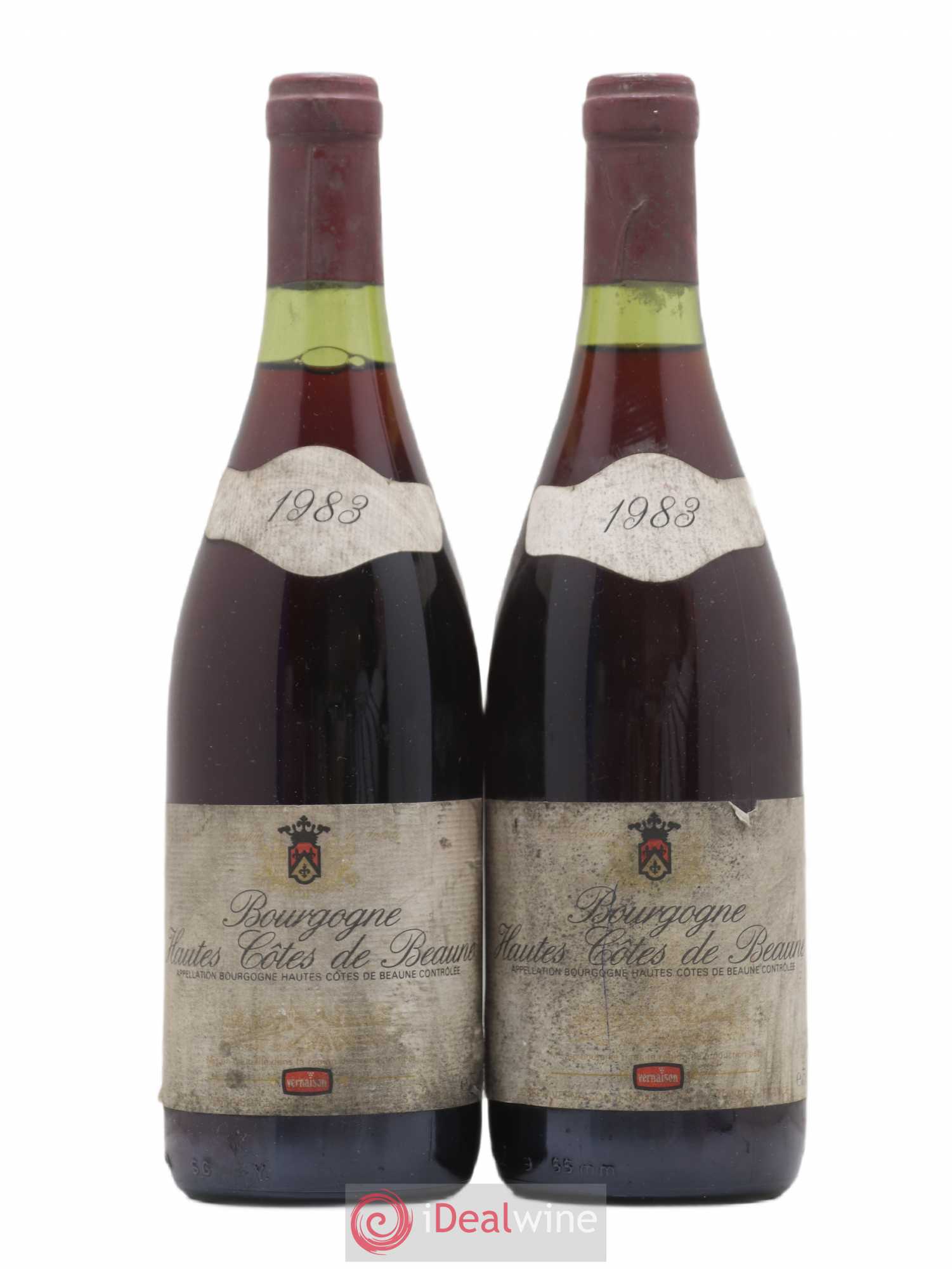 Hautes-Côtes de Beaune Vernaison 1983 - Lot de 2 bouteilles - 0