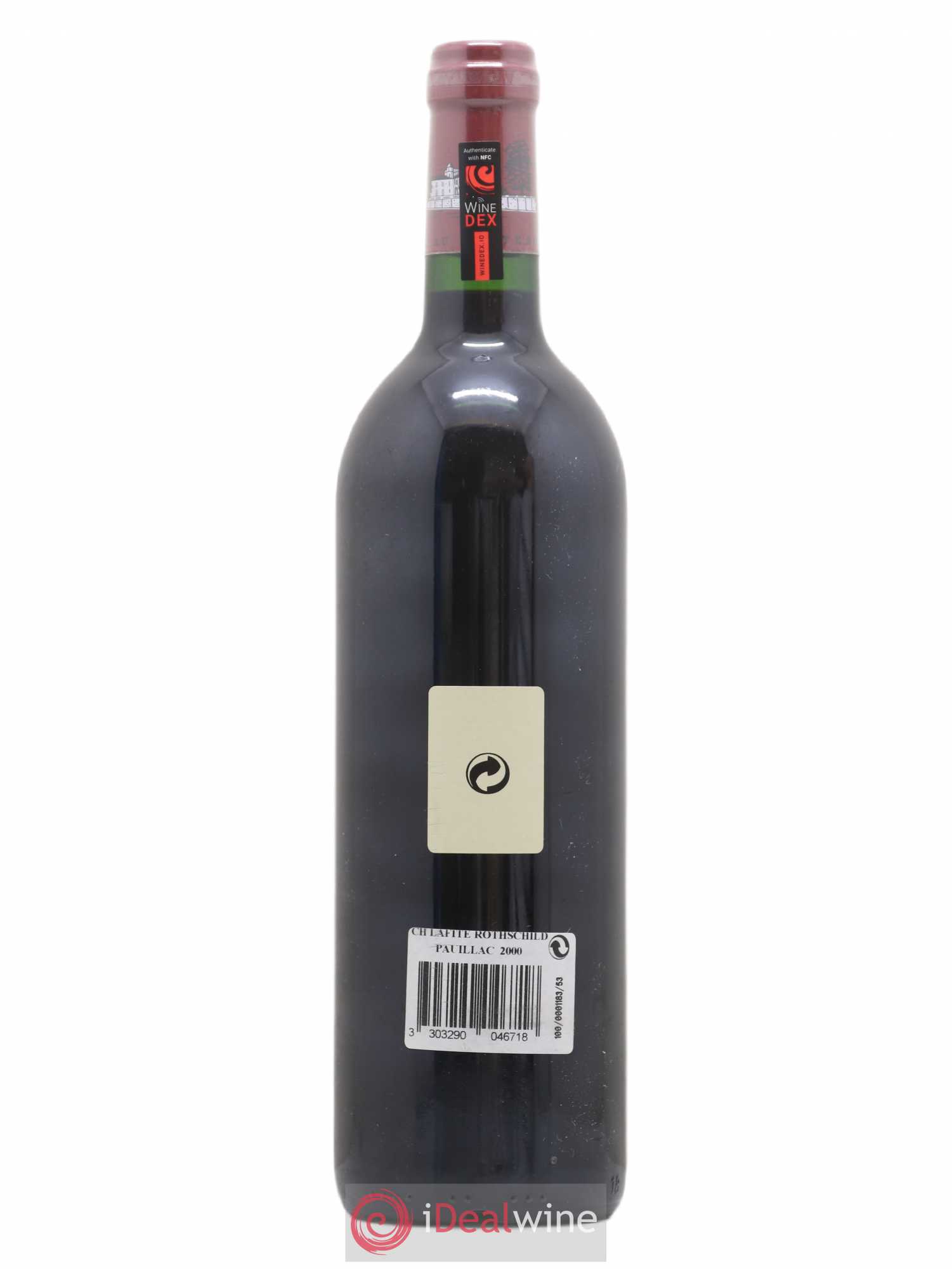 Château Lafite Rothschild 1er Grand Cru Classé 2000 - Lot de 1 bouteille - 1